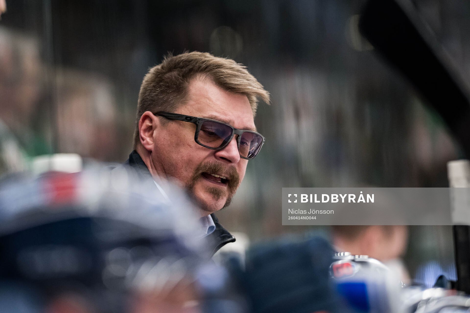 Växjös tränare Björn Hellkvist