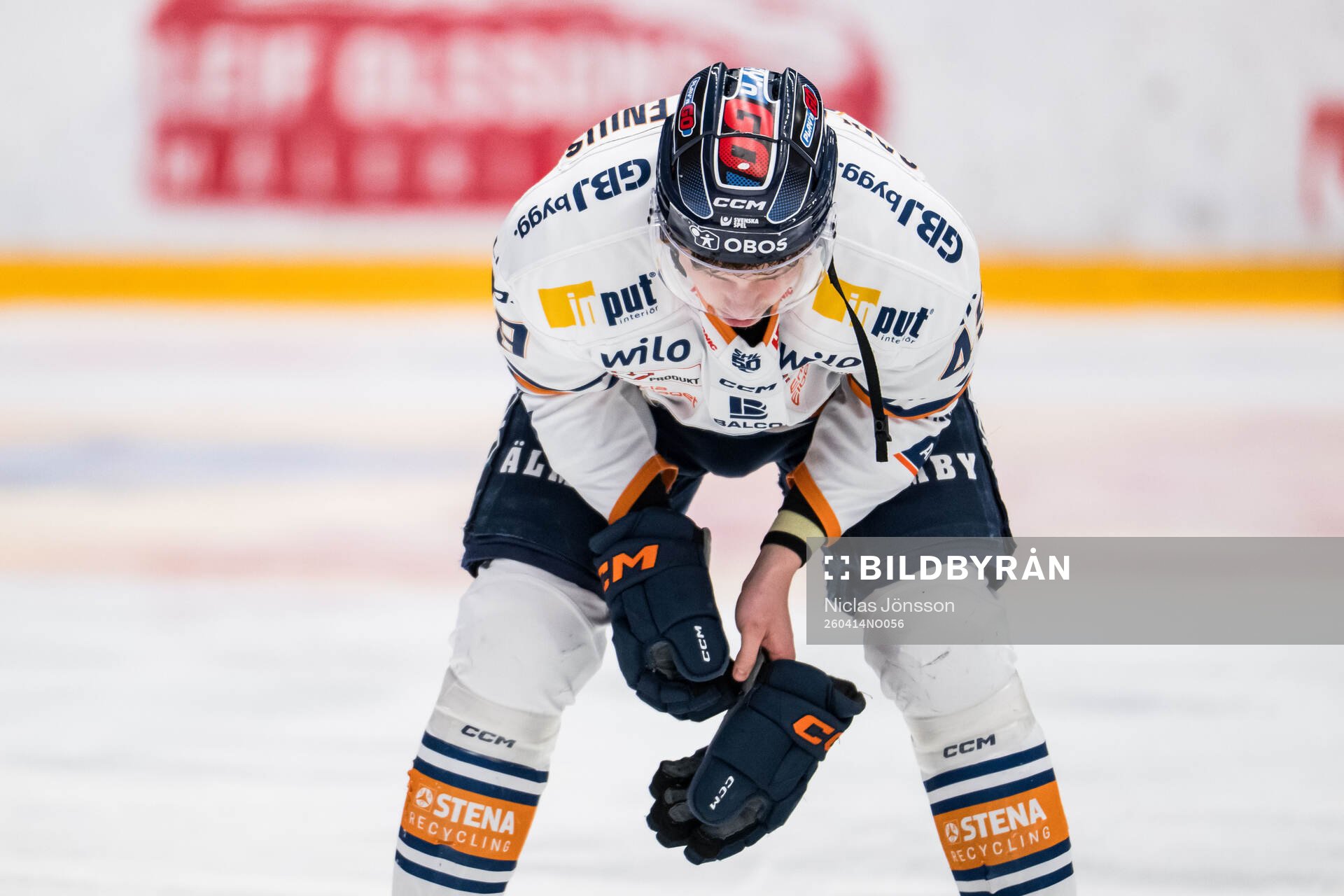Växjös Leo Sahlin Wallenius har ont