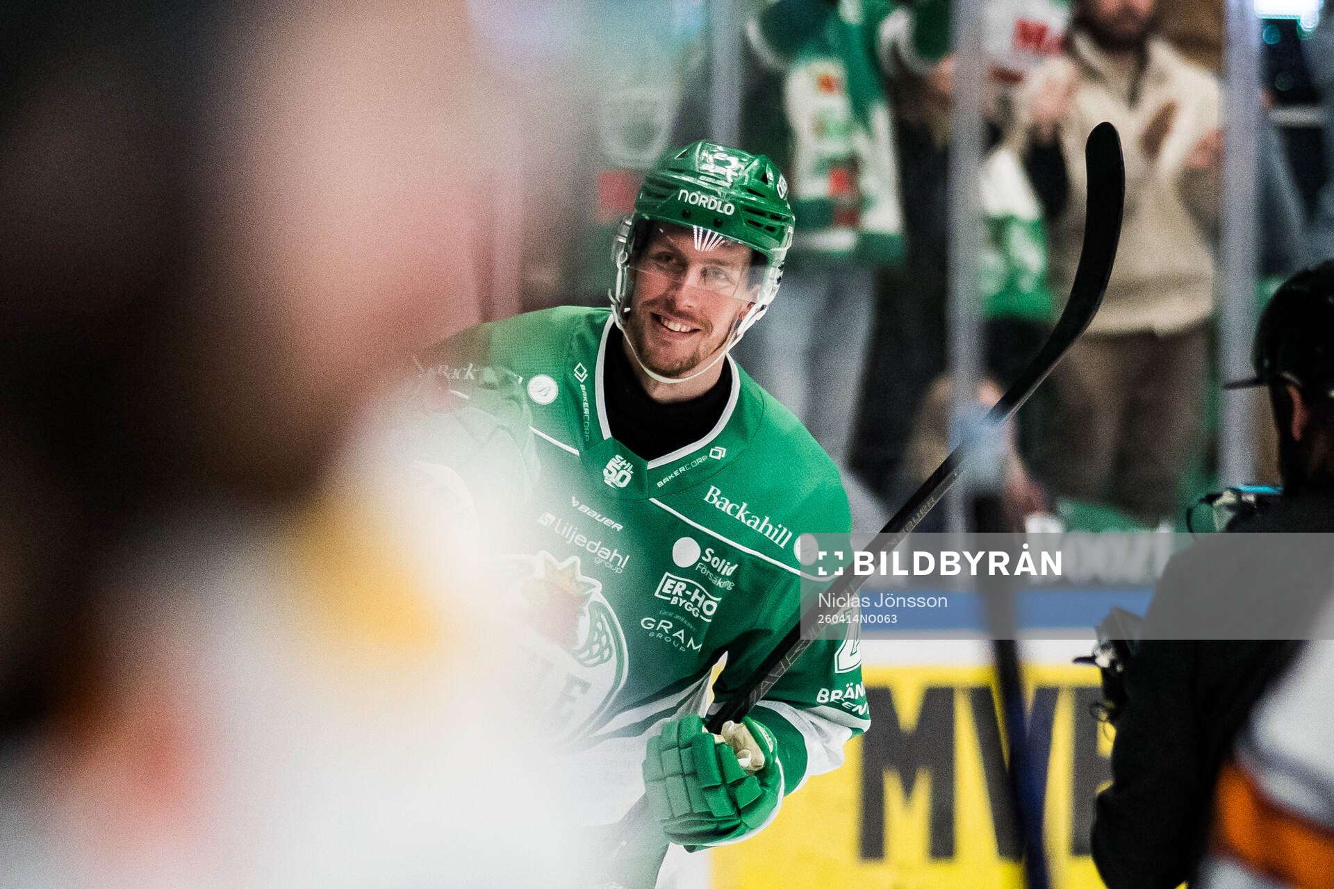 Rögles Mattias Göransson jublar