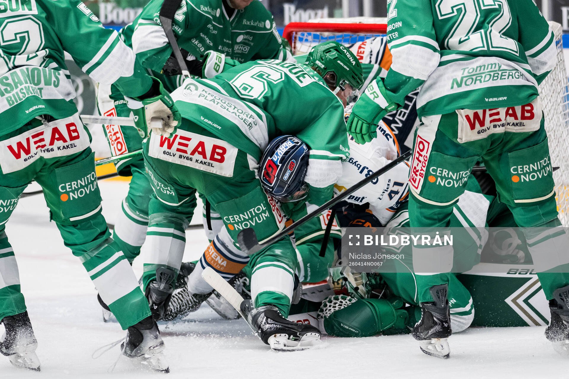 Rögles Paul Ladue och Växjös Ludvig Nilsson