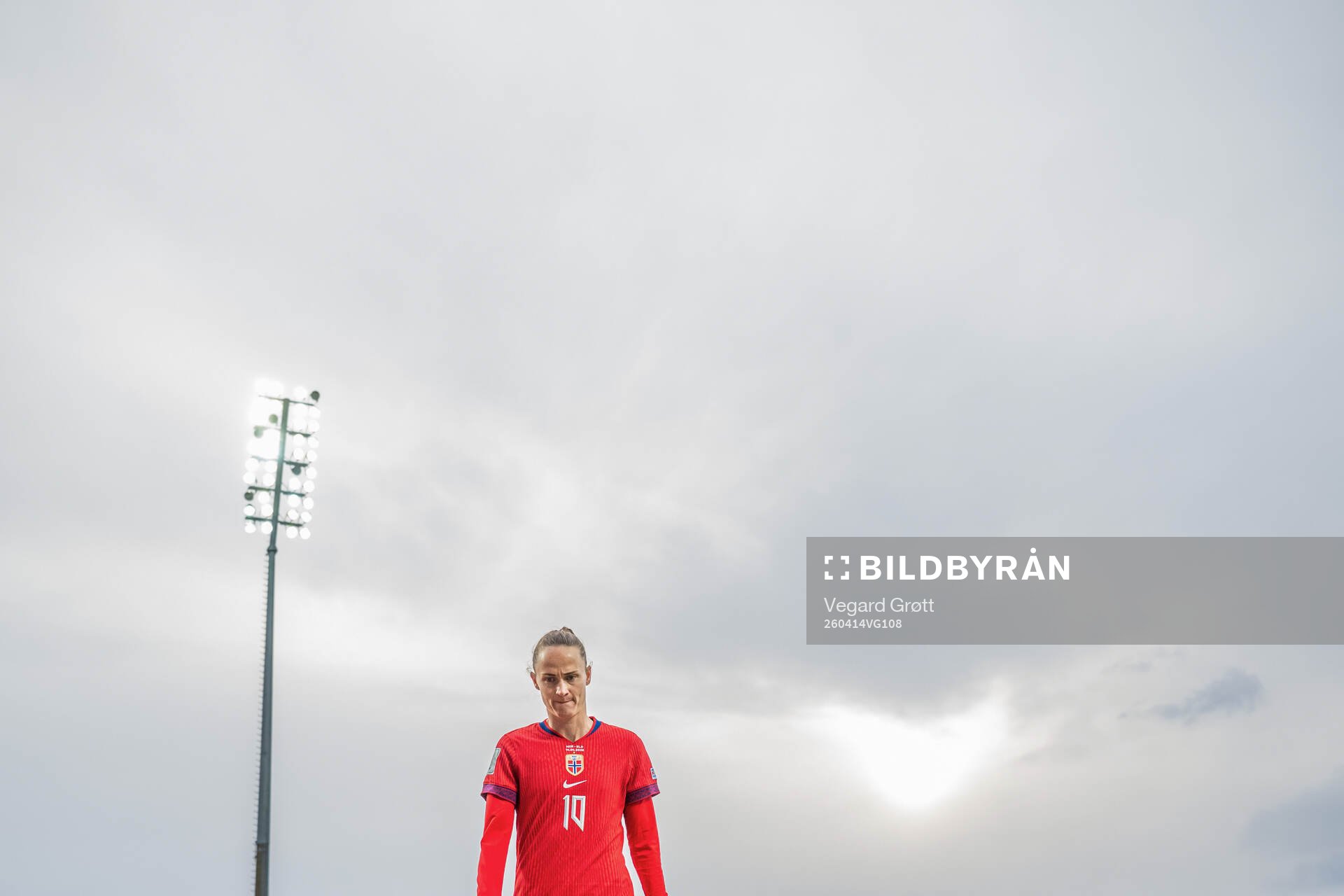 Caroline Graham Hansen of Norway at half-time