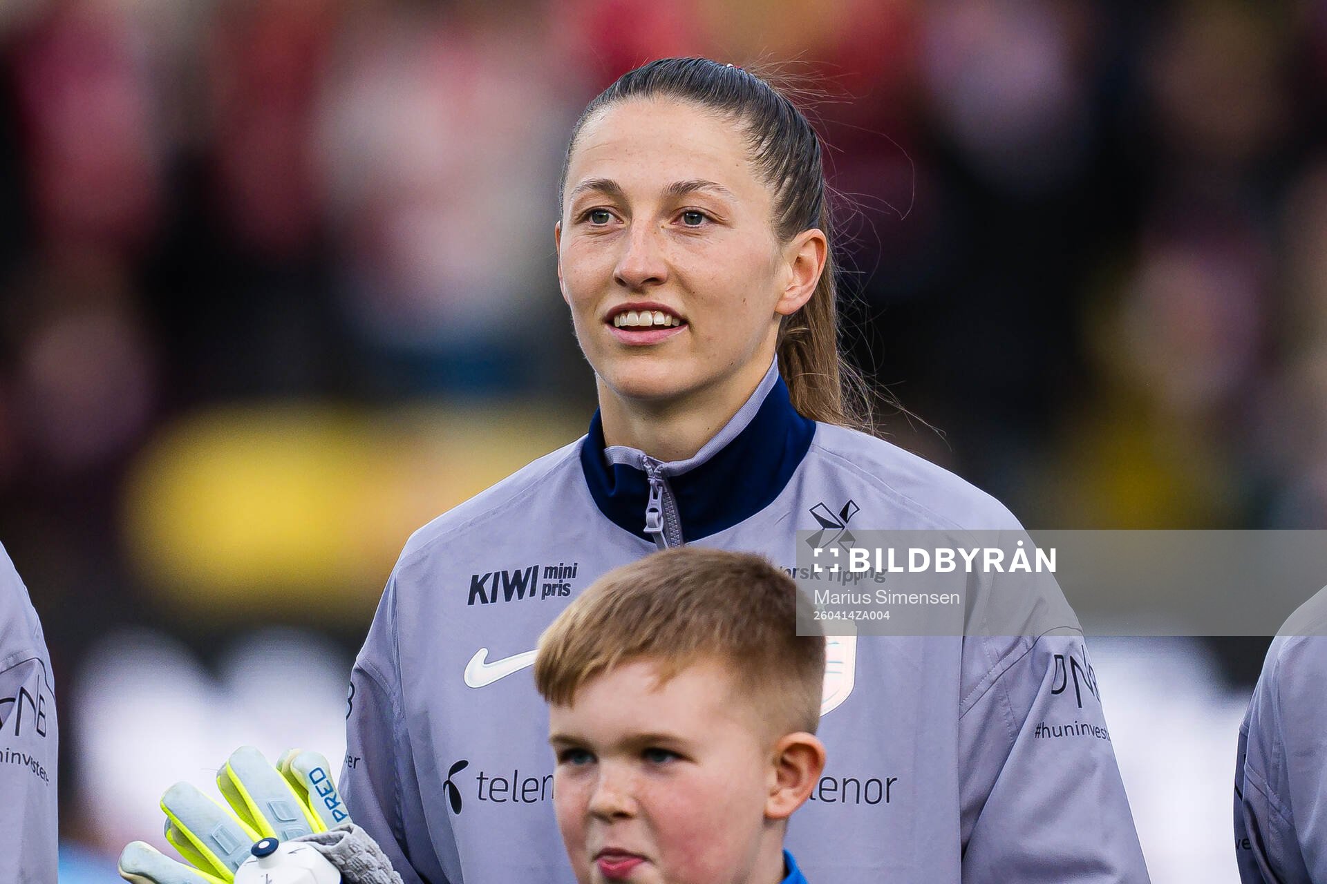 Goalkeeper Cecilie Fiskerstrand of Norway