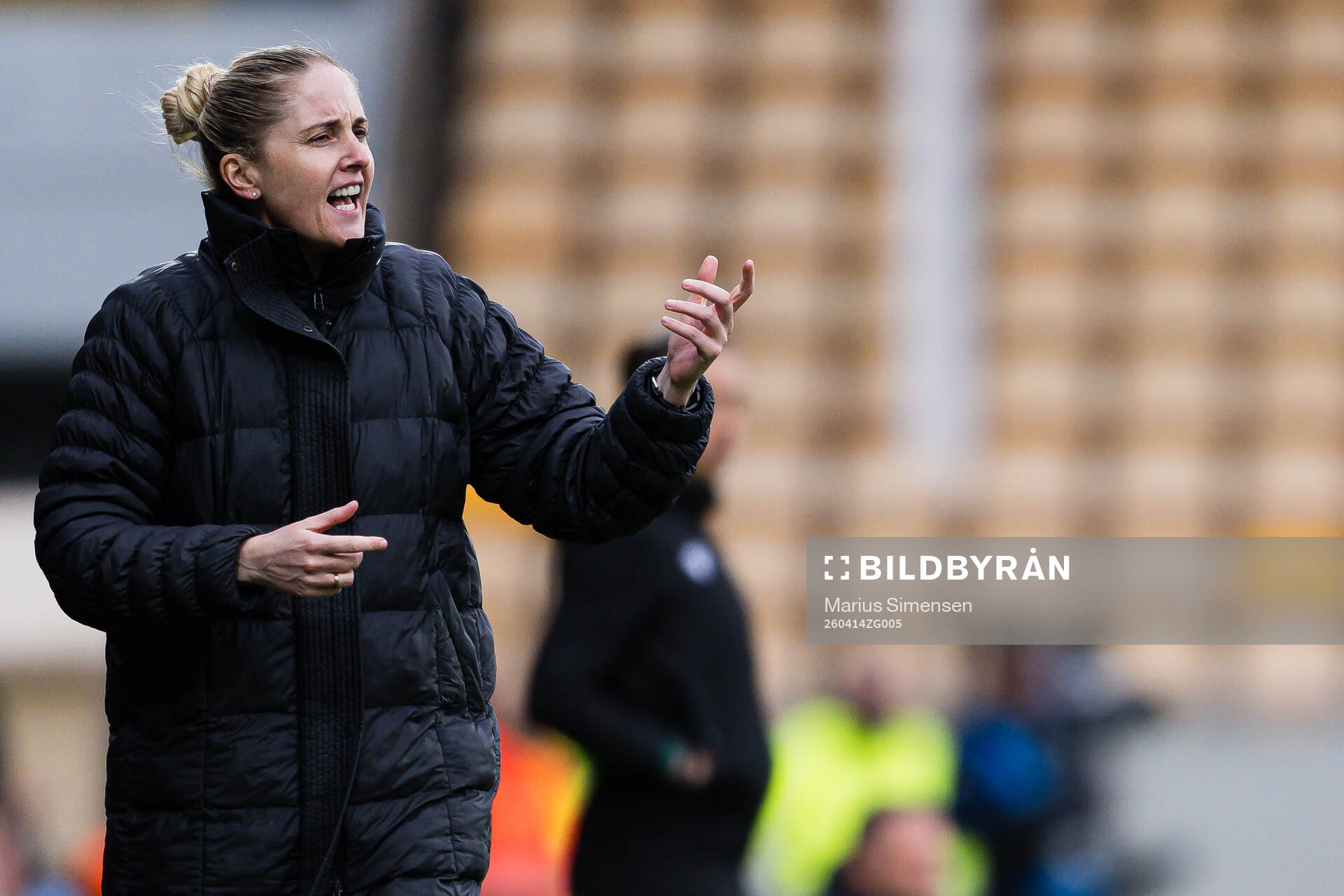 Head coach Gemma Grainger of Norway