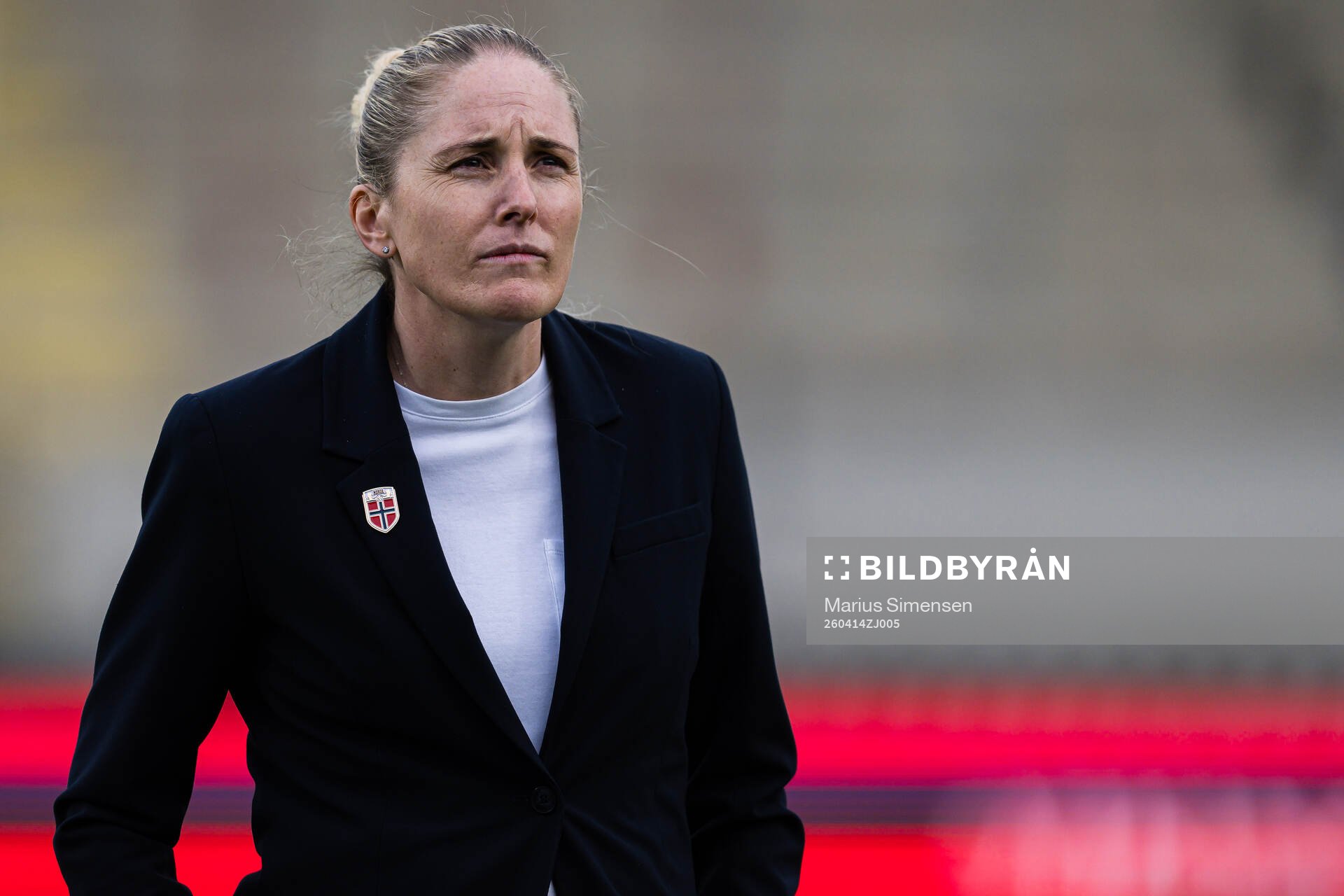 Head coach Gemma Grainger of Norway