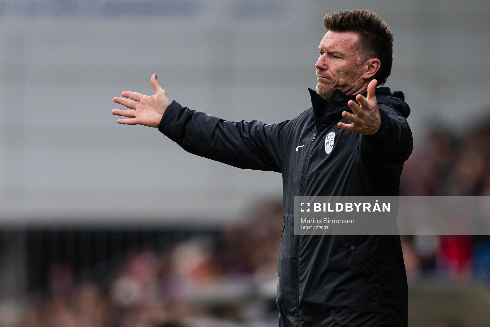 Head coach Sasa Kolman of Slovenia