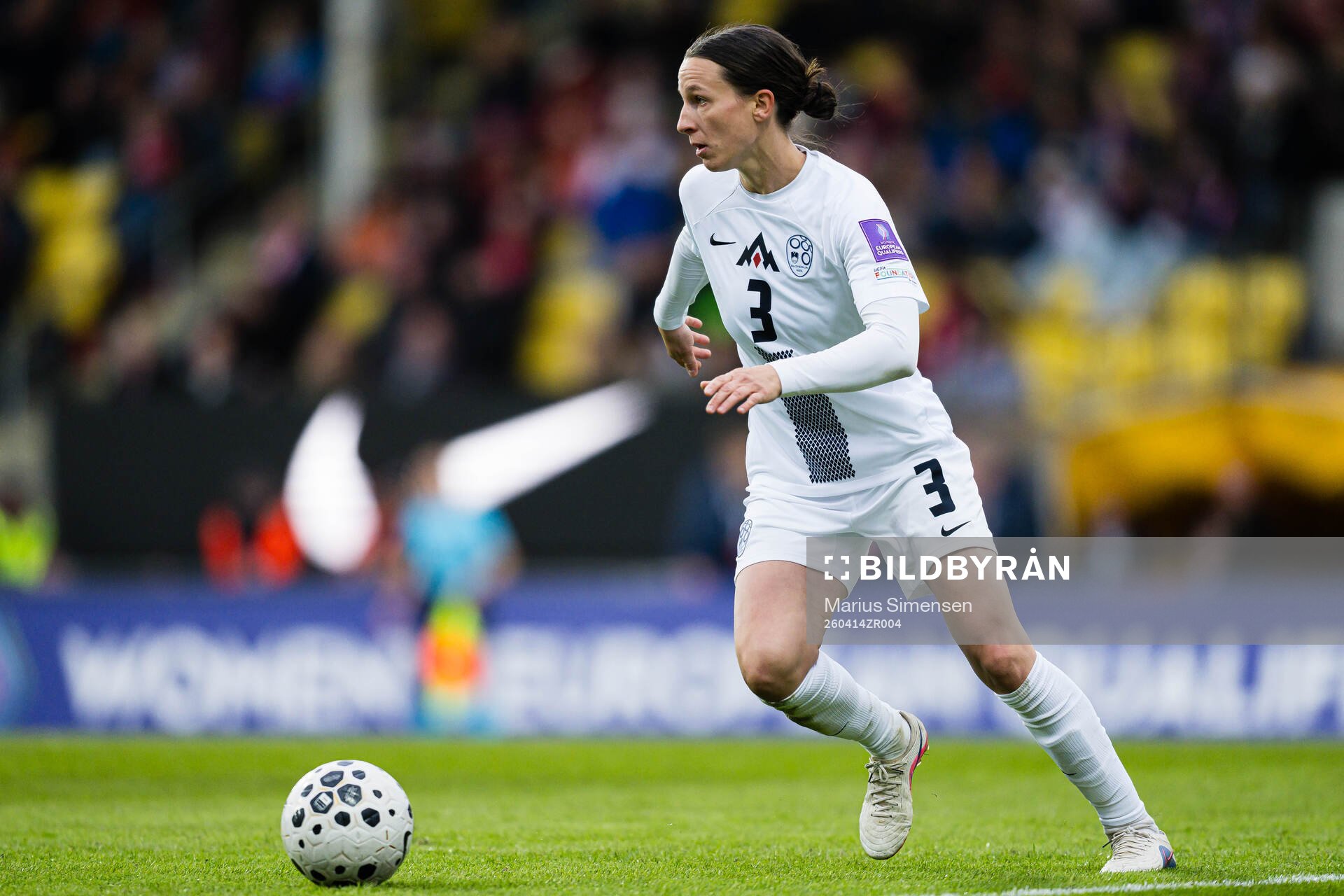 Sara Agrež of Slovenia