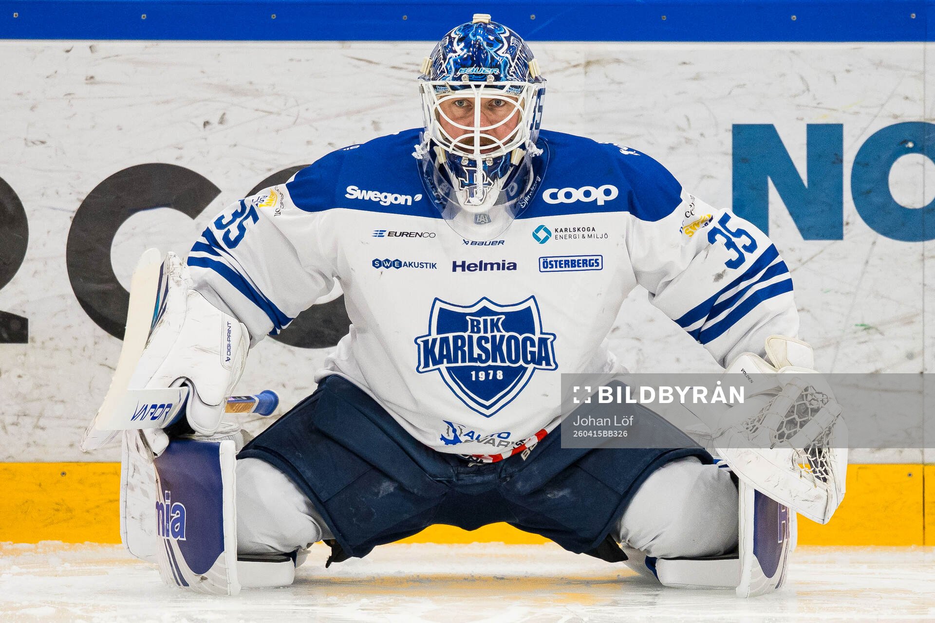 Karlskogas målvakt Lars Volden