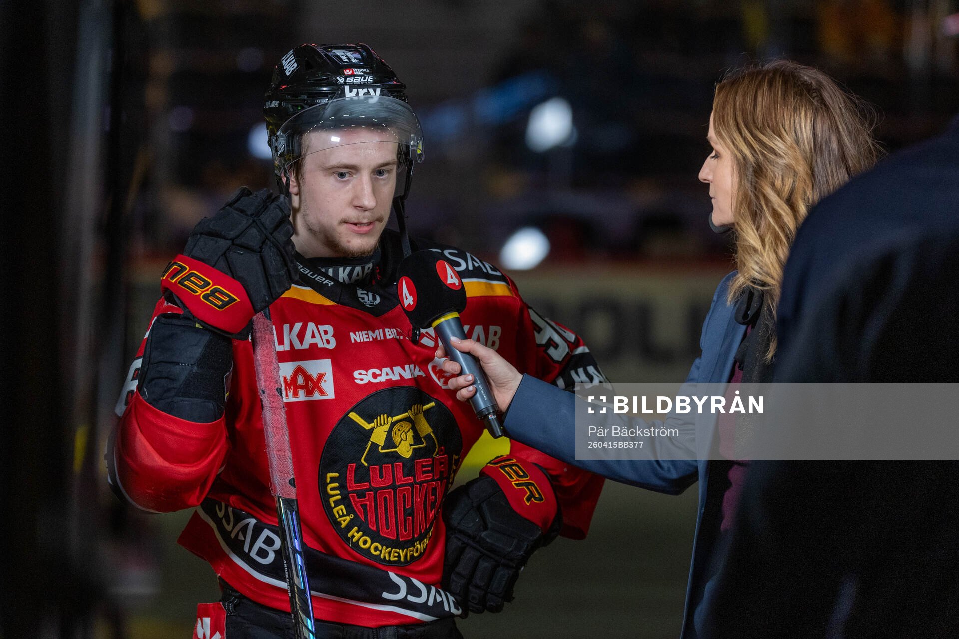Luleås Pontus Andreasson