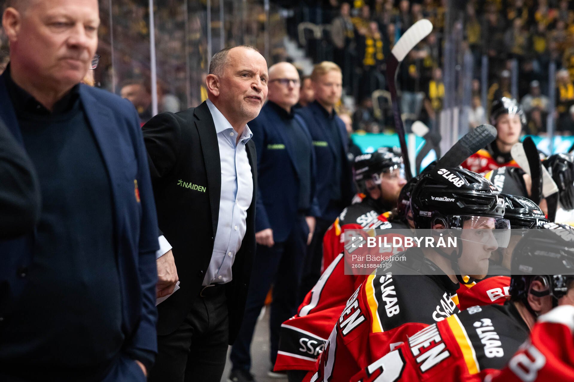 Luleås tränare Thomas Berglund