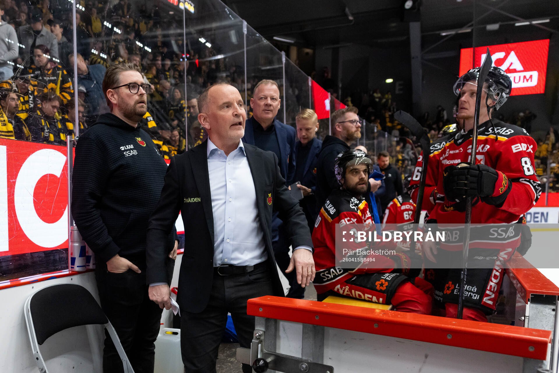Luleås tränare Thomas Berglund