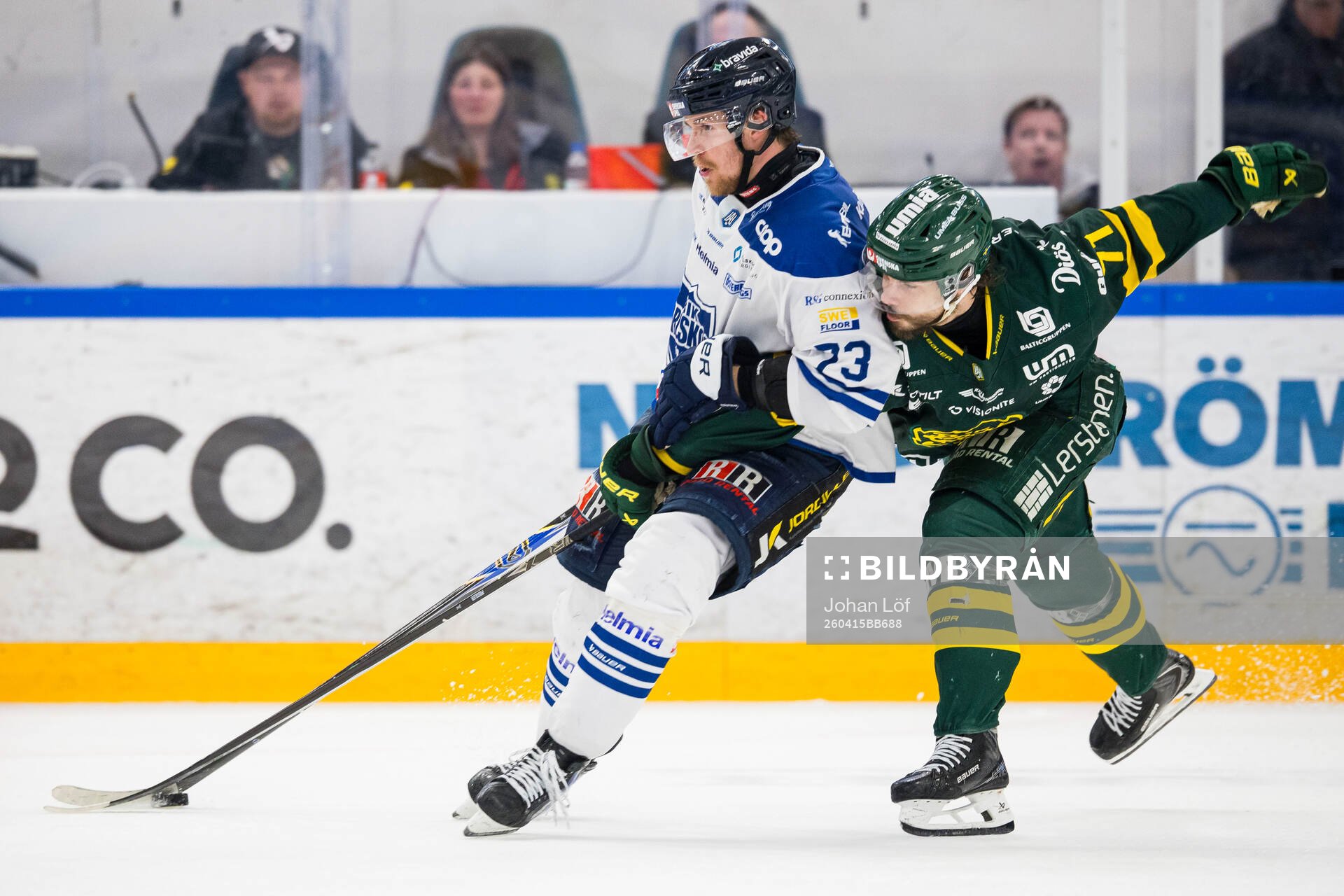 Karlskogas Oliver Eklind och Björklövens Gustav Possler