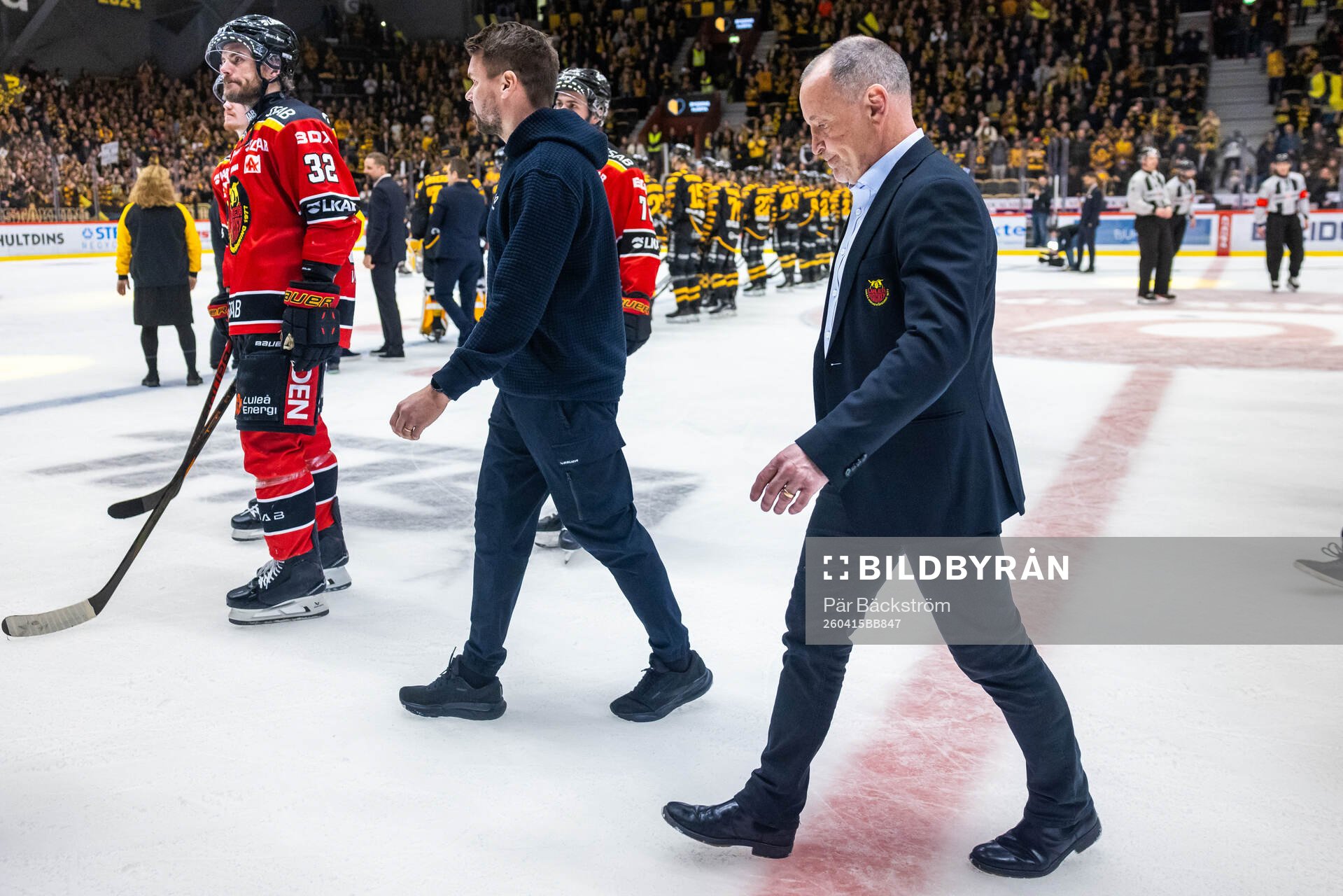 Luleås tränare Thomas Berglund