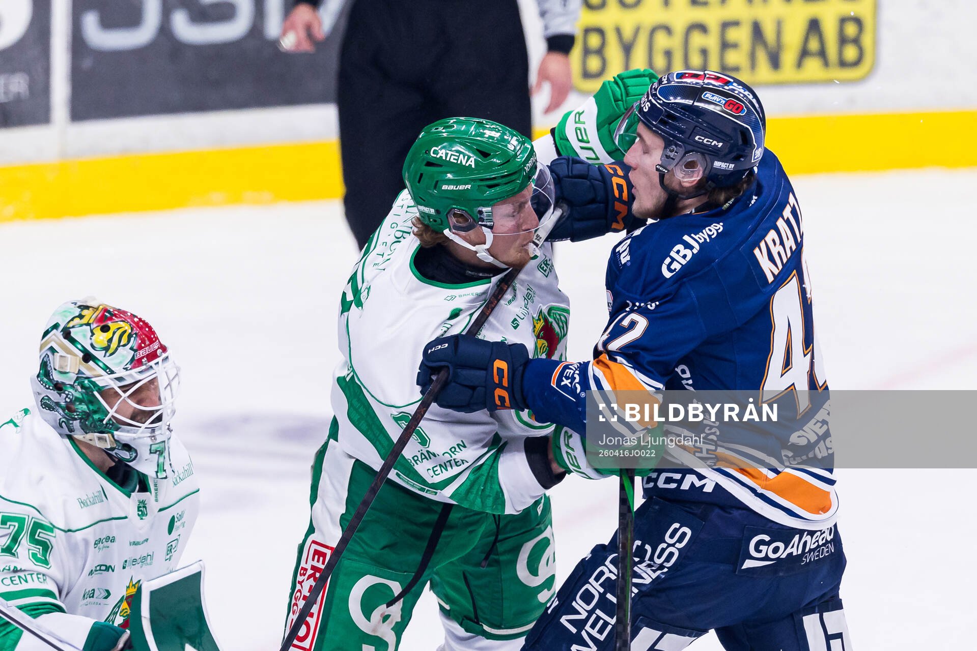 Rögles Paul Ladue och Växjös Kalle Kratz