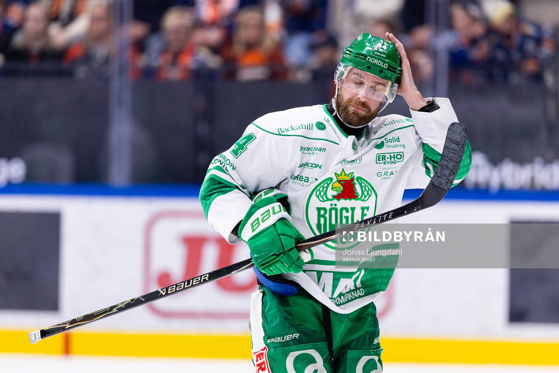 Rögles Calvin De Haan har ont