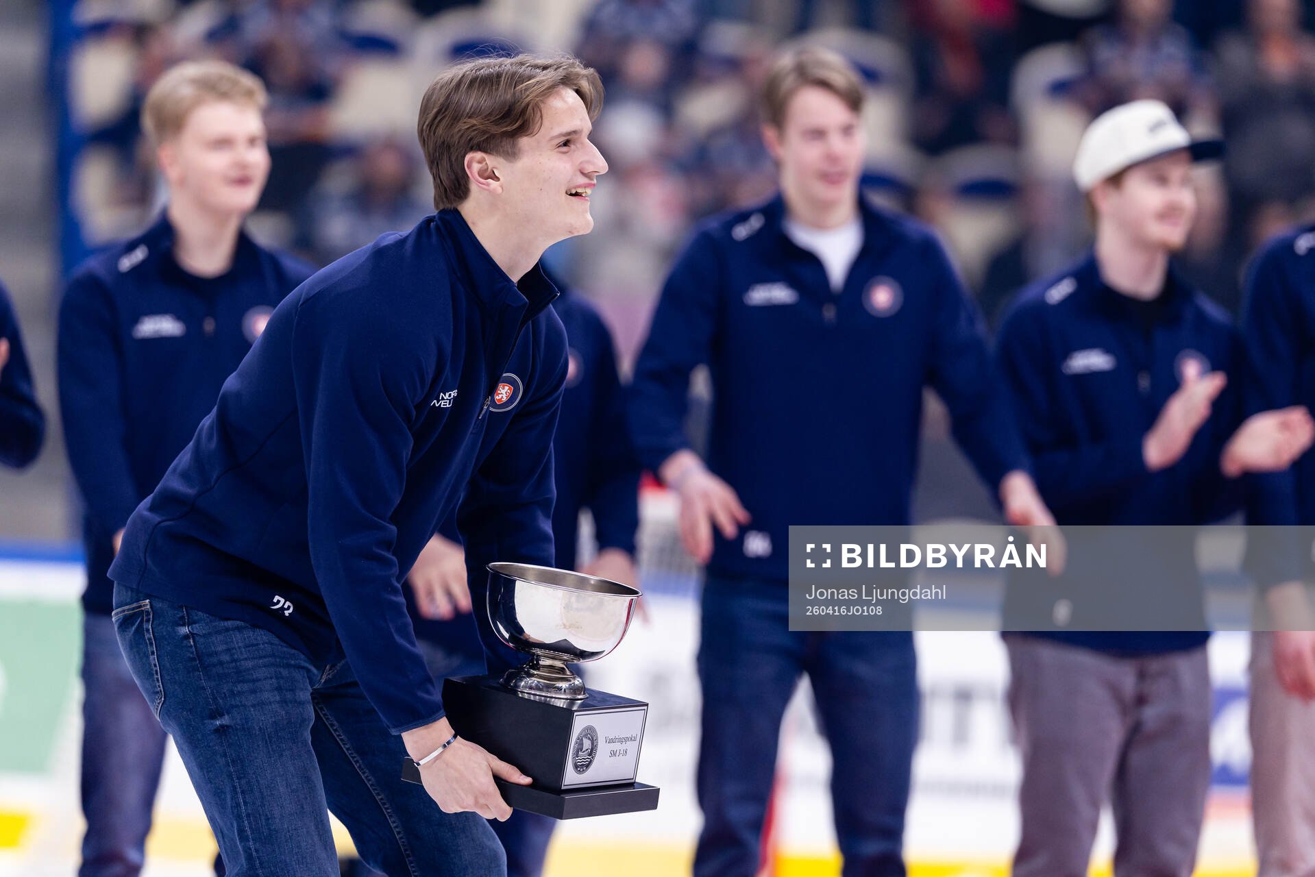 Växjös U18 Vincent Berngtsson uppmärksammas
