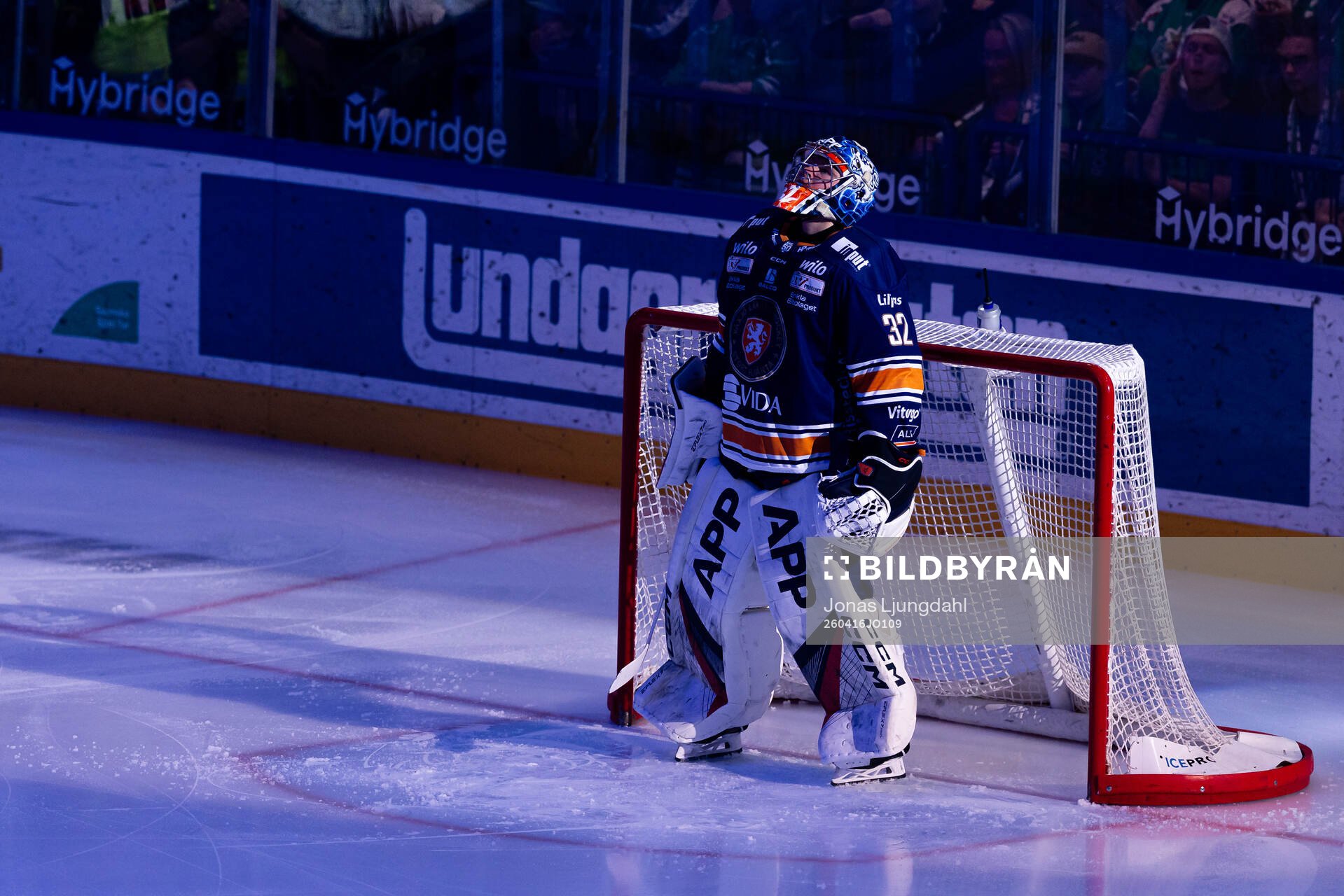 Växjös målvakt Ludvig Persson