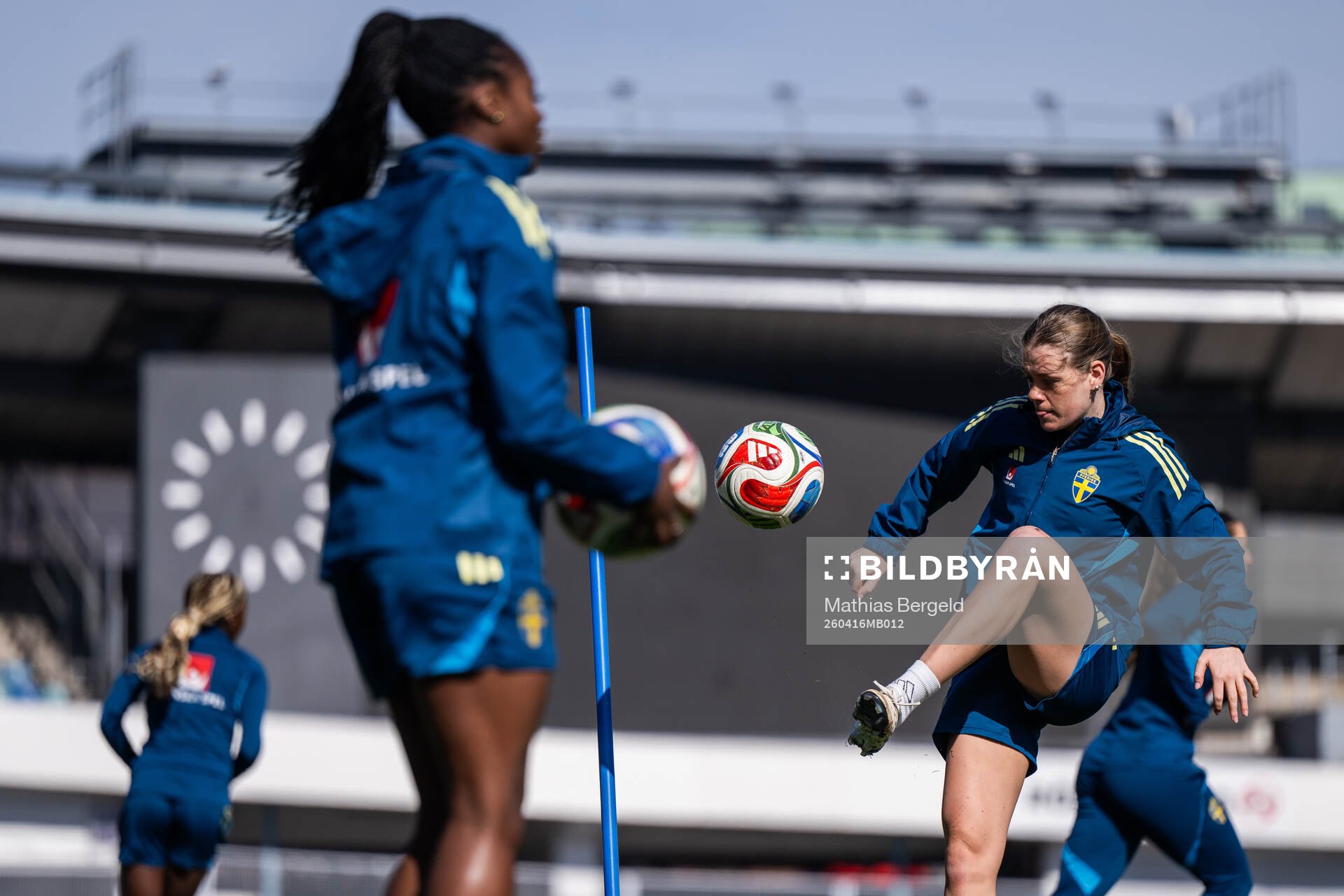 Sofia Reidy of the Swedish women's national football team