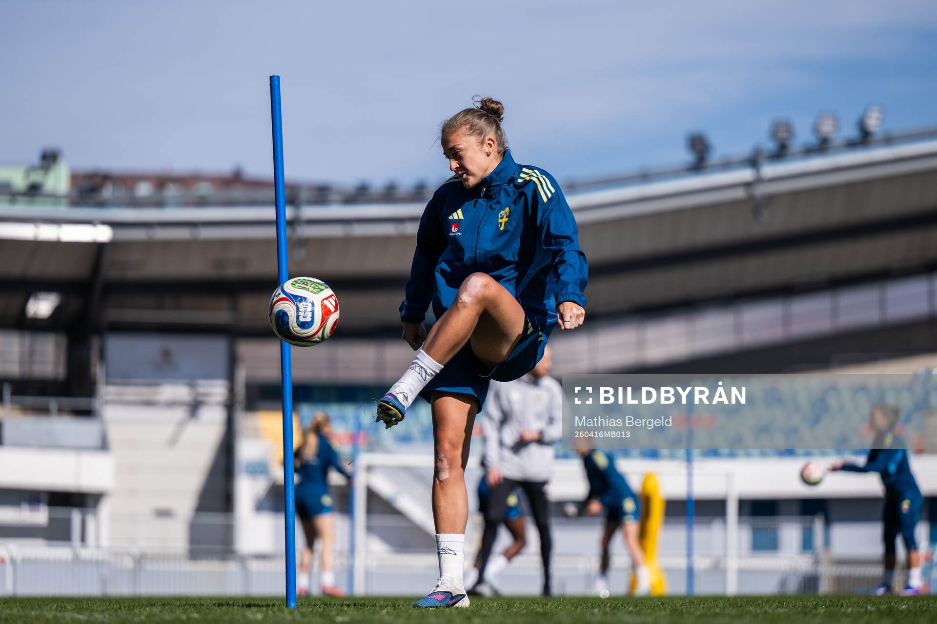 Filippa Angeldahl of the Swedish women's national football