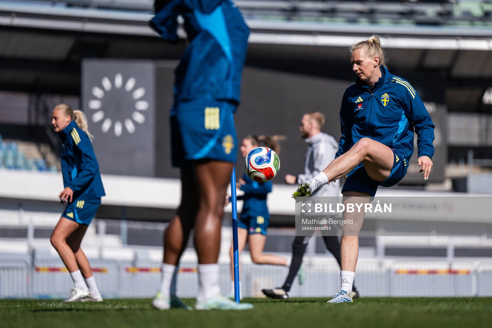 Stina Blackstenius of the Swedish women's national football