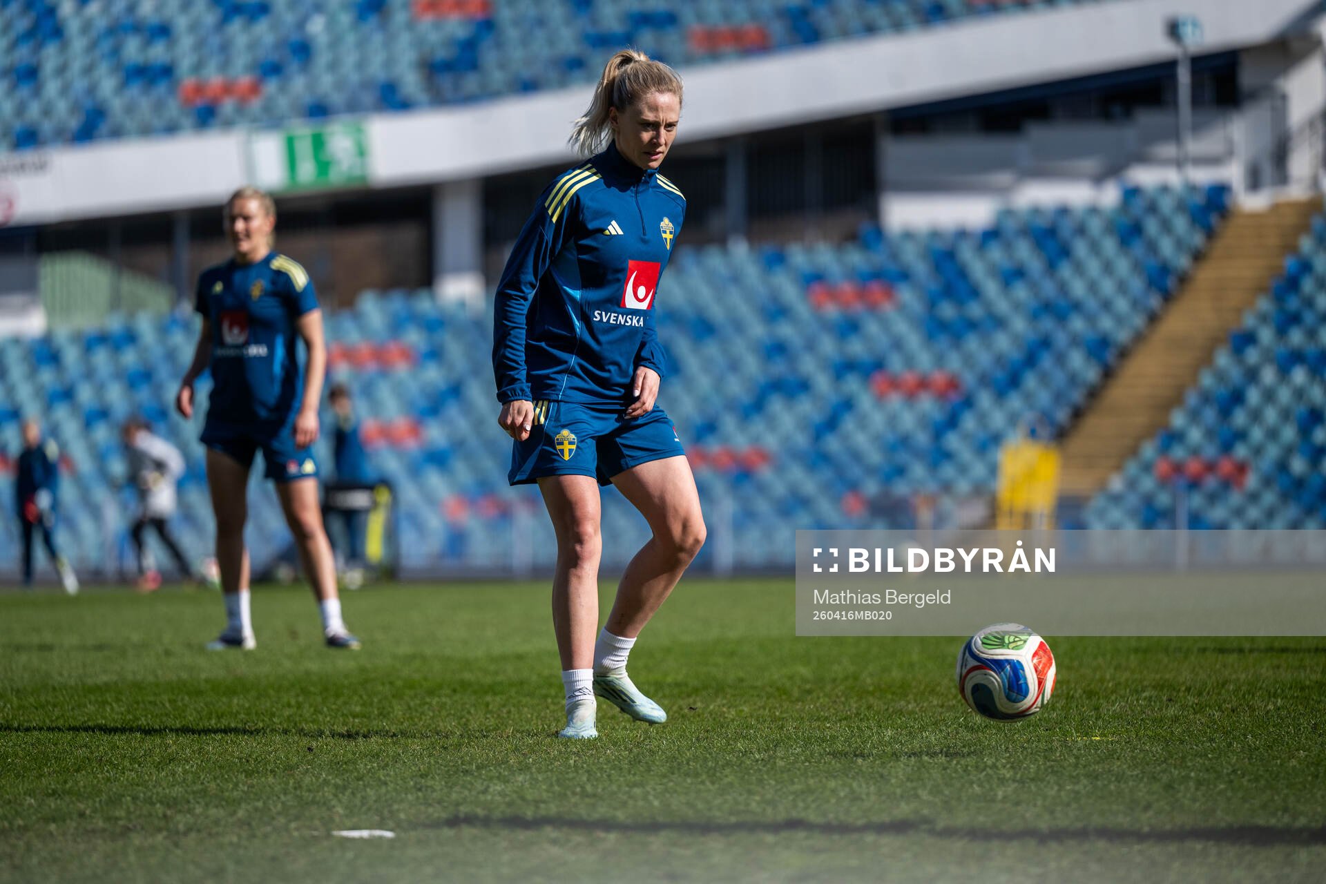 Rebecka Blomqvist of the Swedish women's national football