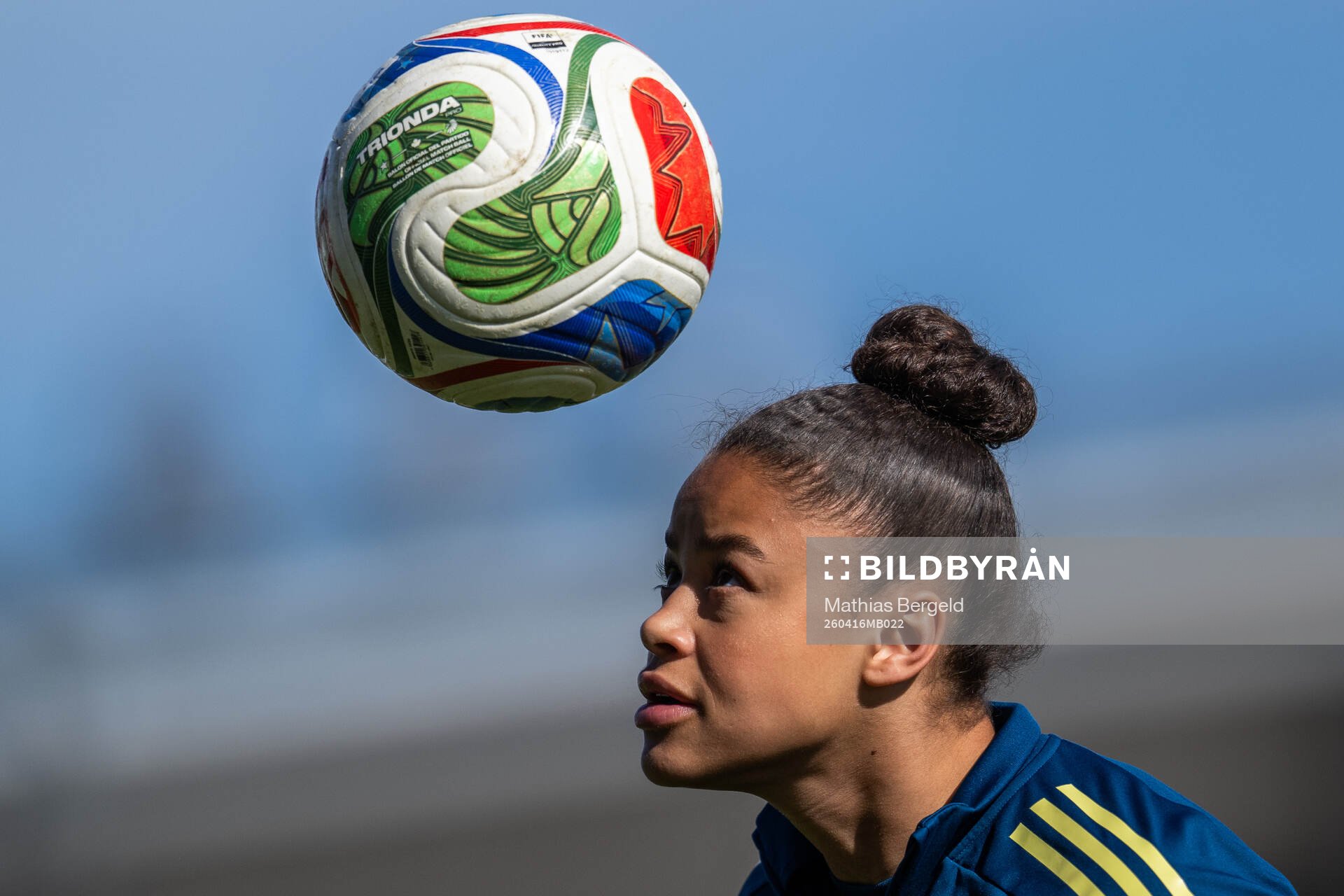 Felicia Schröder of the Swedish women's national football