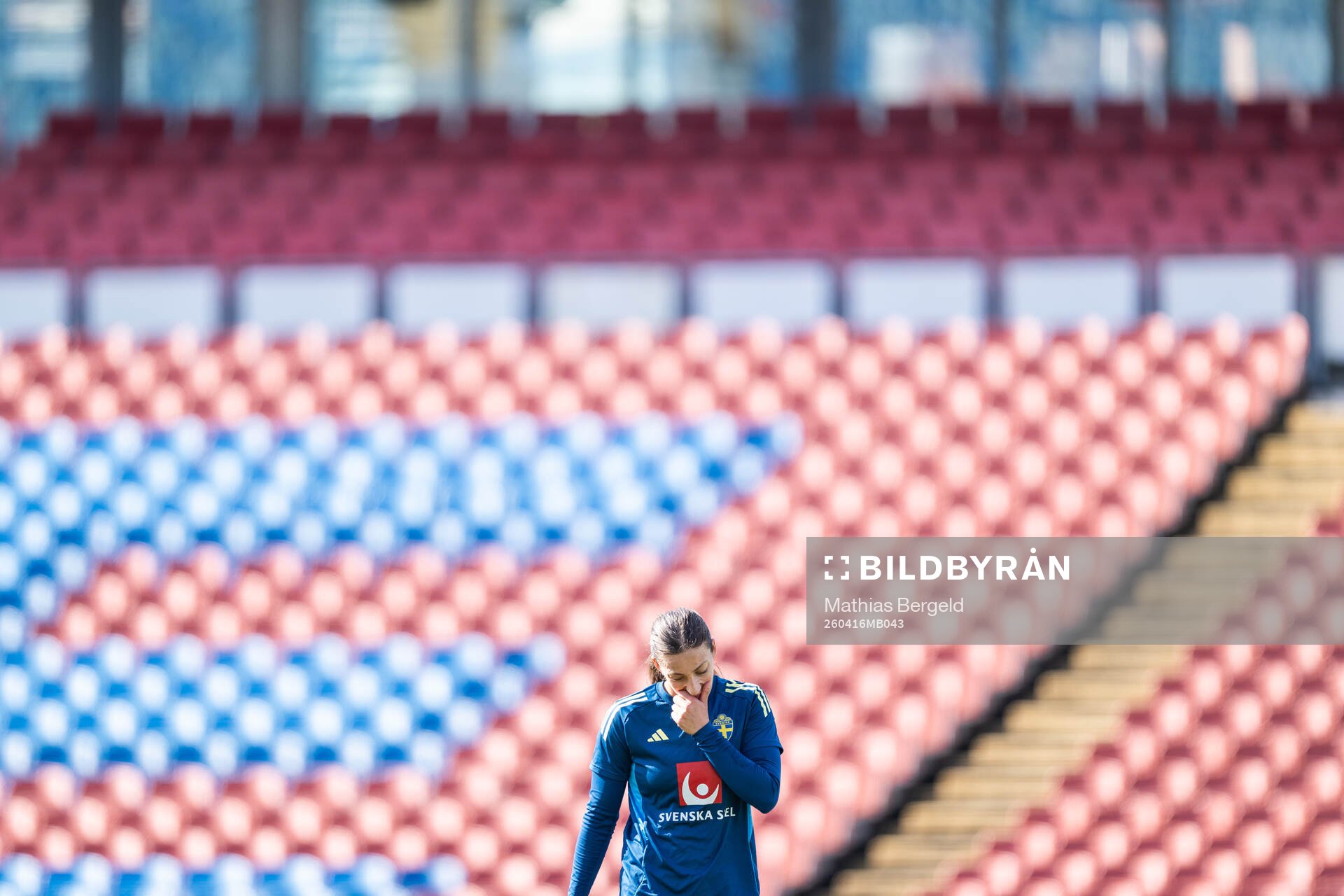 Rosa Kafaji of the Swedish women's national football team