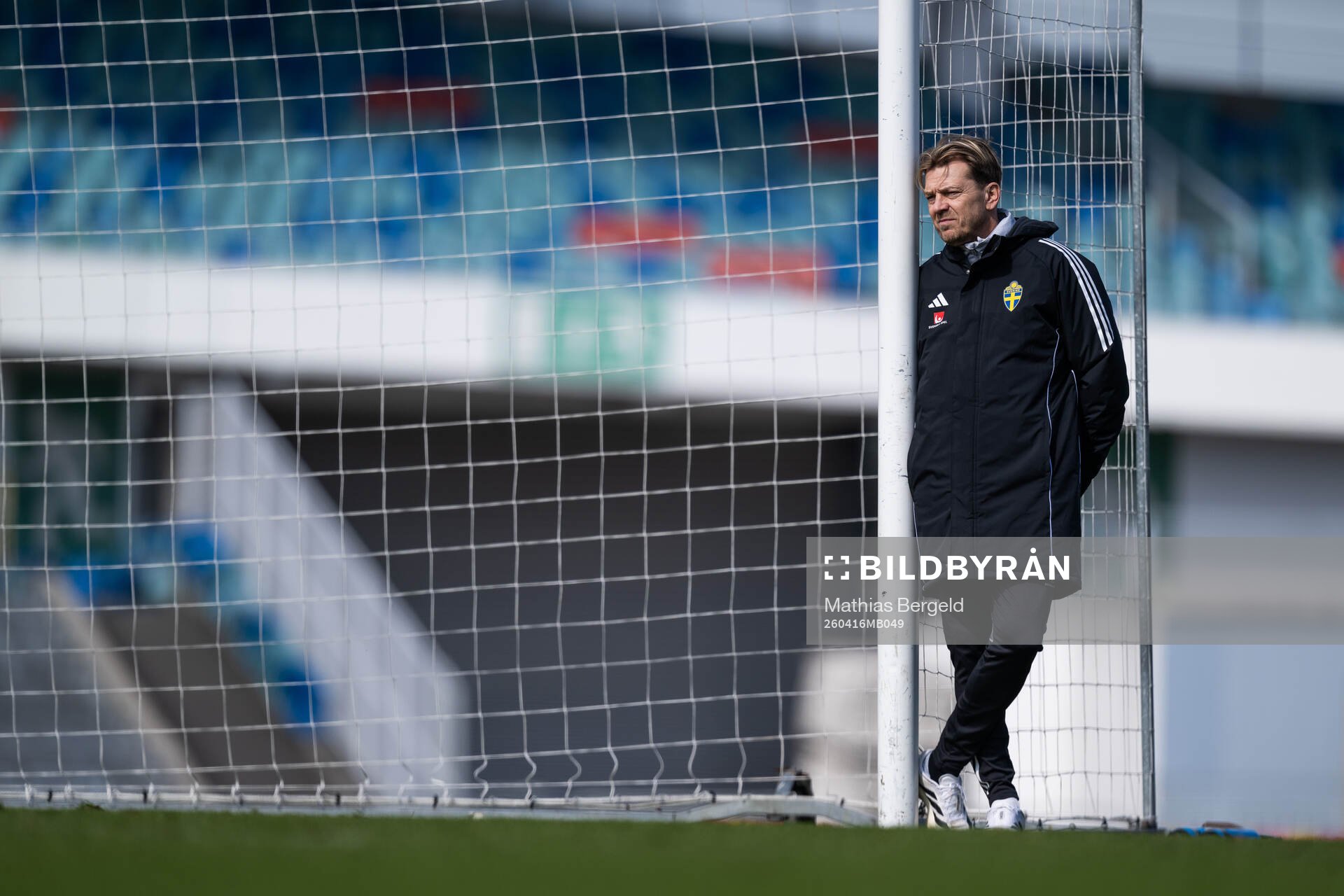 Head coach Tony Gustavsson of the Swedish women's national
