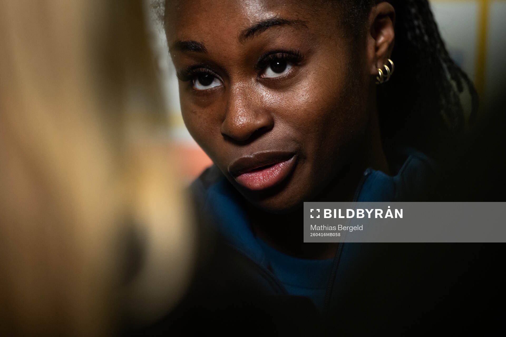 Monica Jusu Bah of Sweden of the Swedish women's national