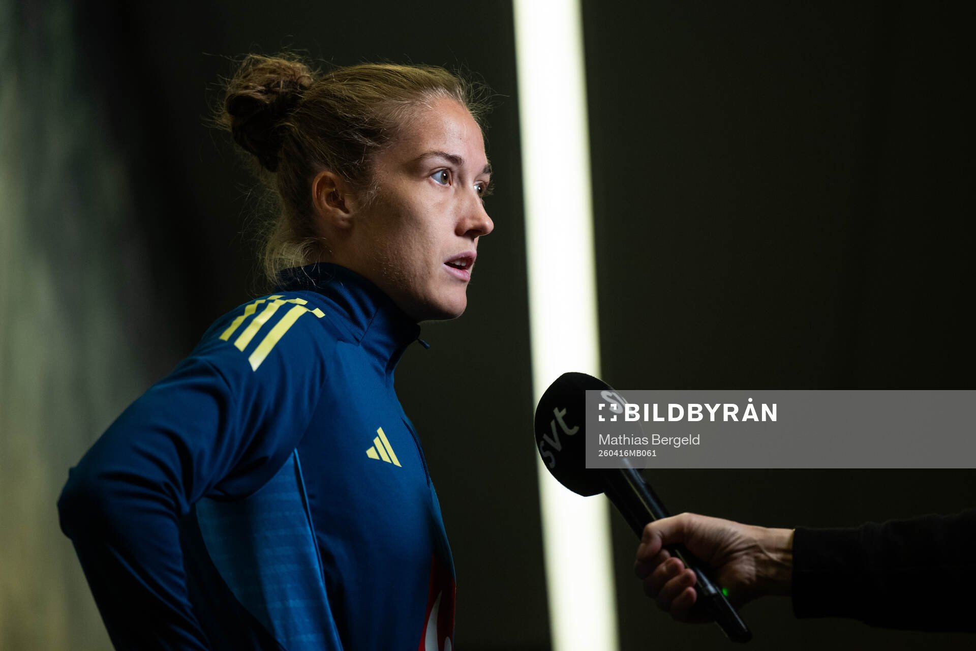 Filippa Angeldahl of Sweden of the Swedish women's national
