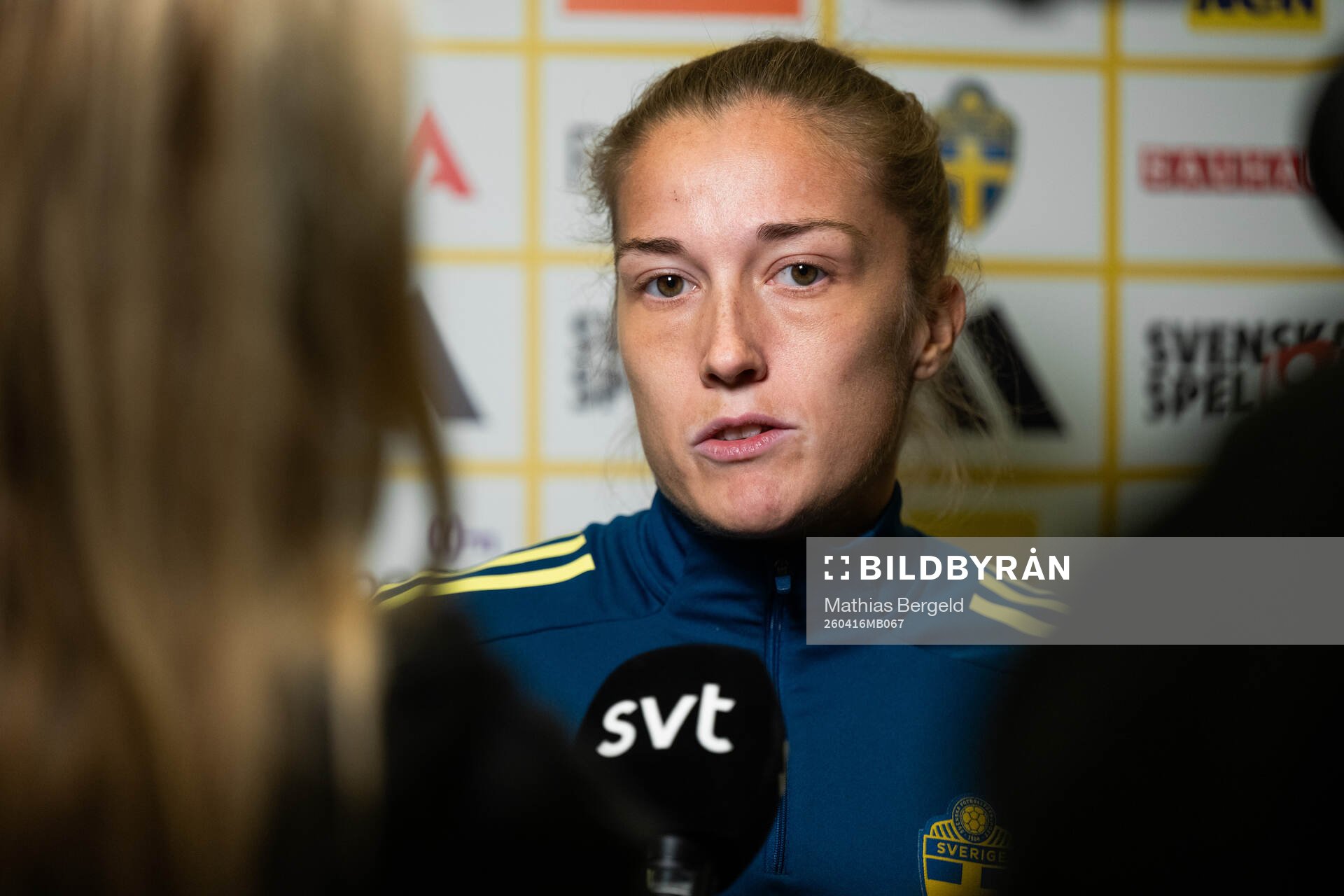 Filippa Angeldahl of Sweden of the Swedish women's national