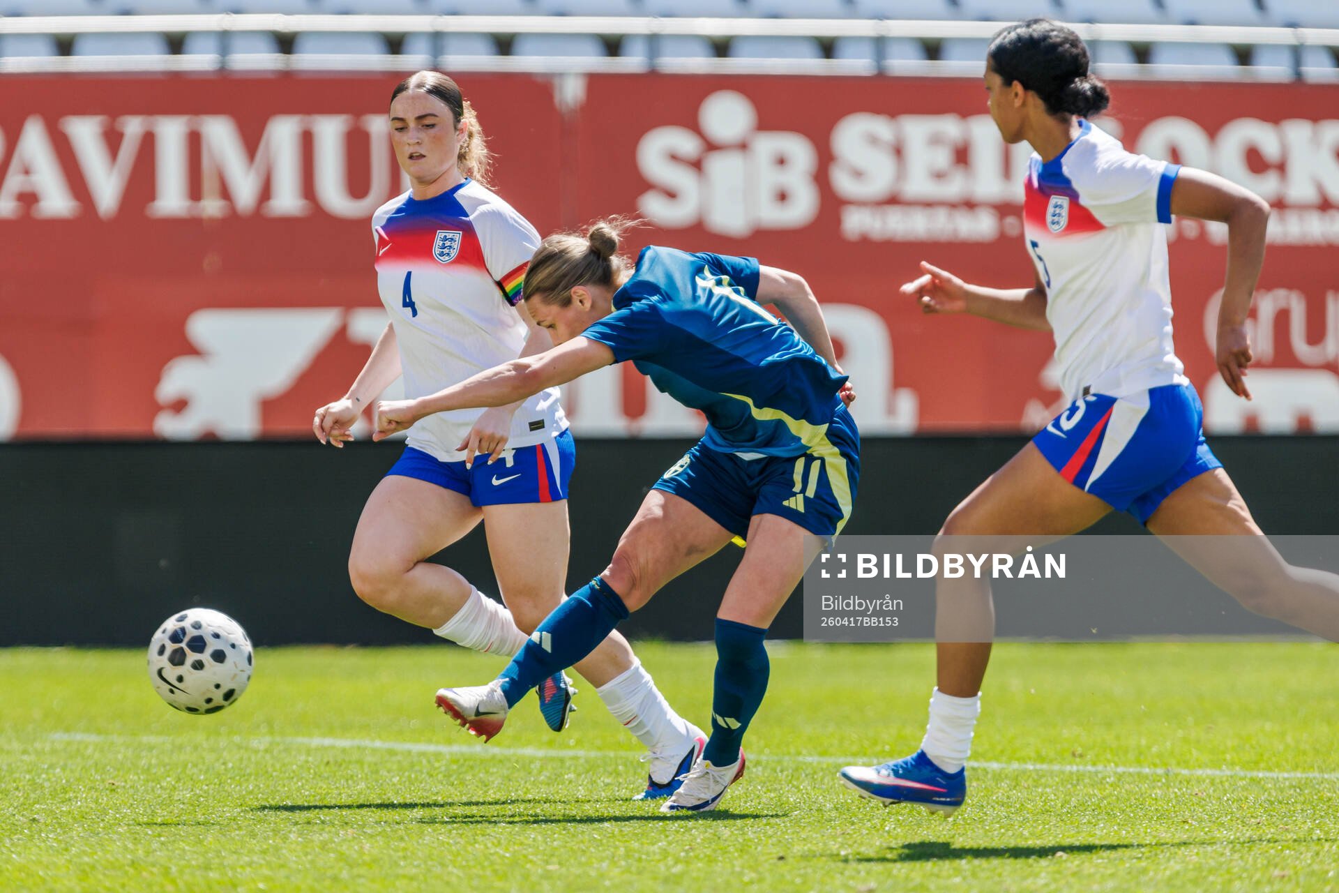 during the international friendly football match between