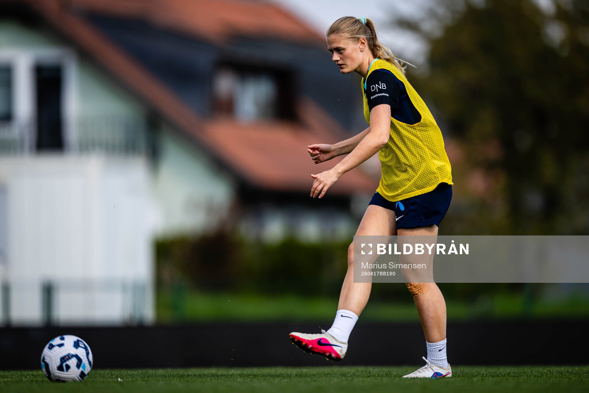Mathilde Harviken of the Norwegian women’s national
