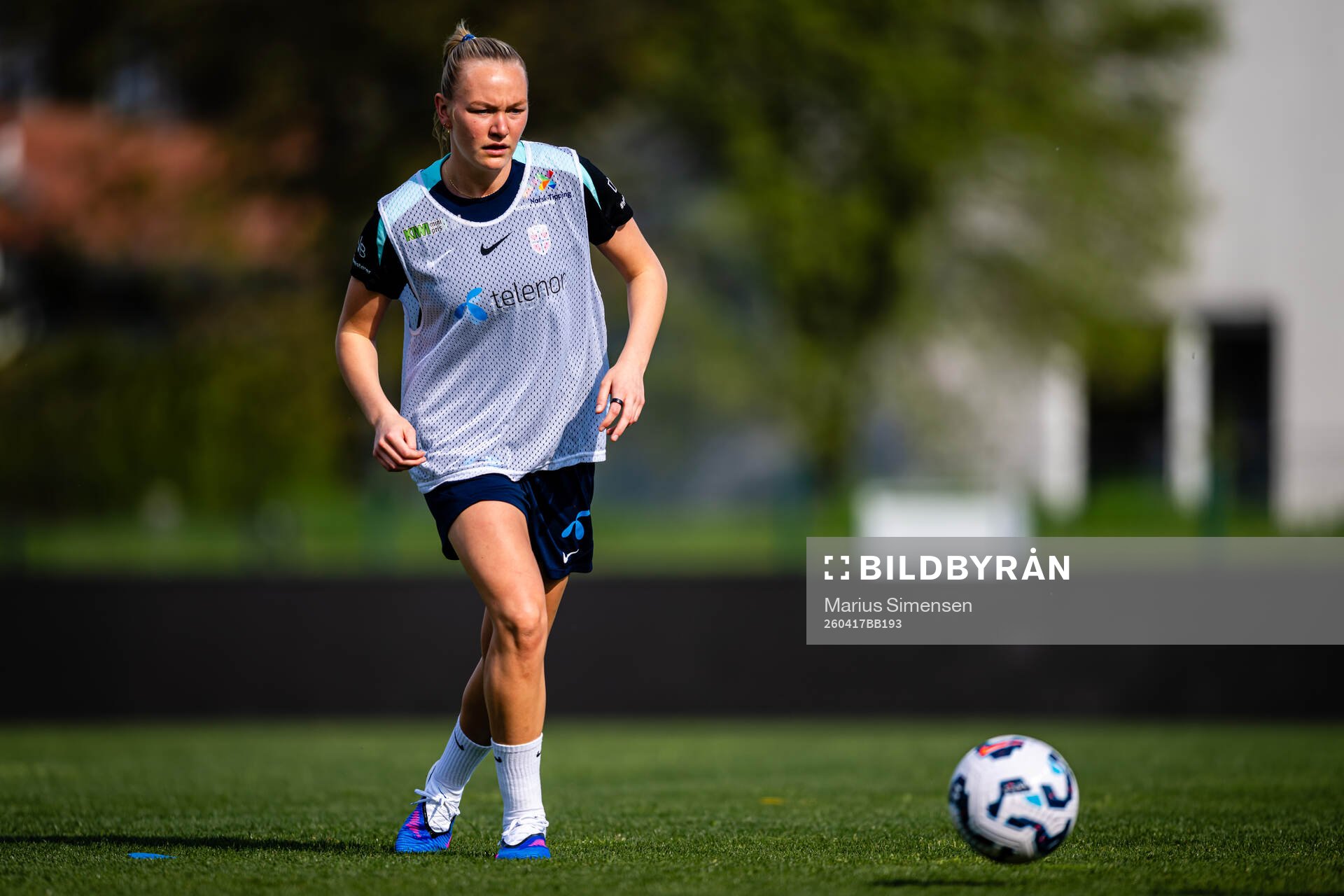 Frida Maanum of the Norwegian women’s national football