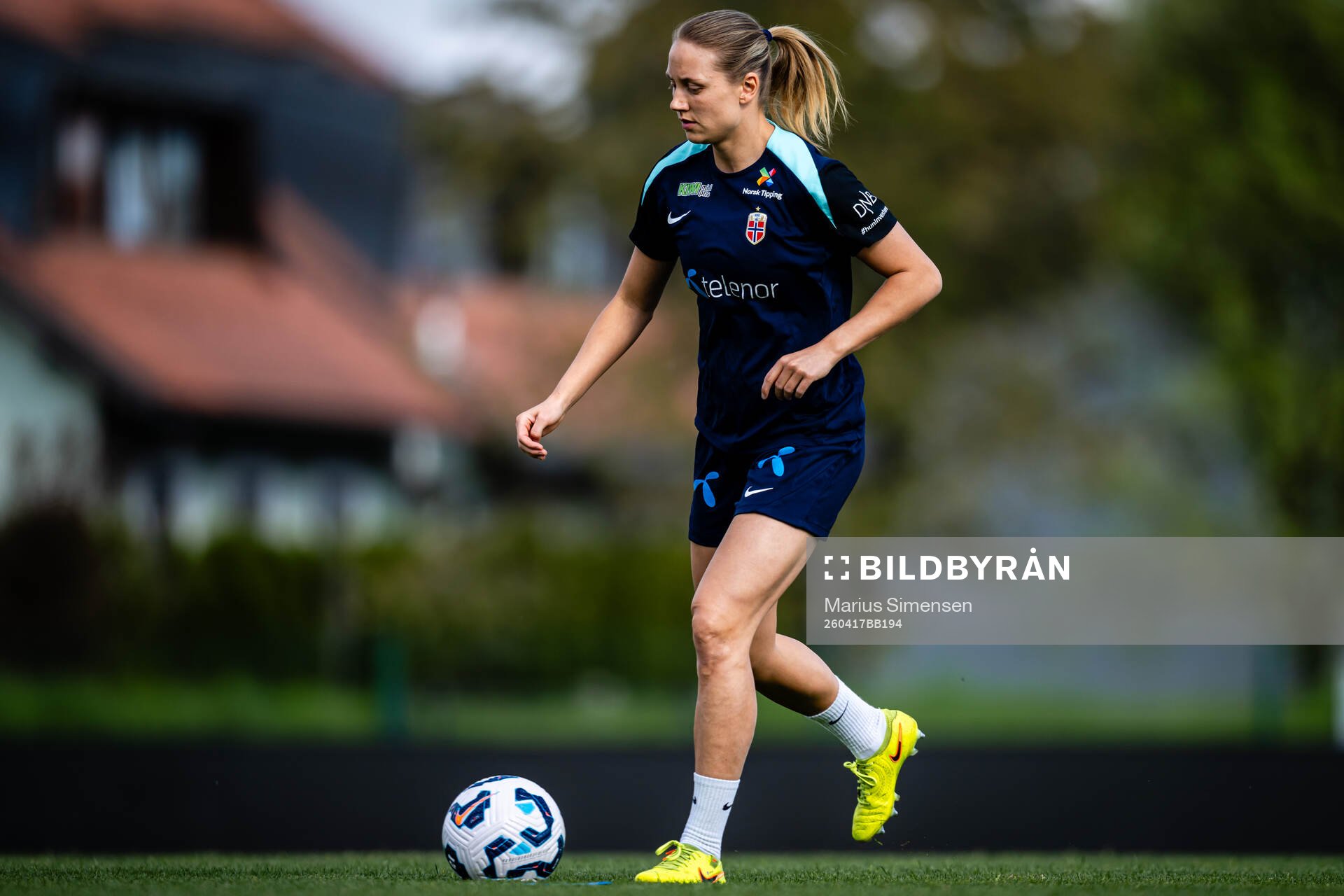 Lisa Naalsund of the Norwegian women’s national football