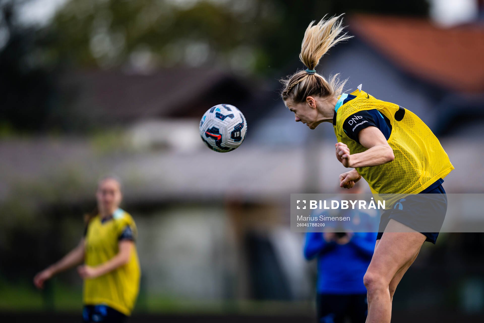 Ada Hegerberg of the Norwegian women’s national football