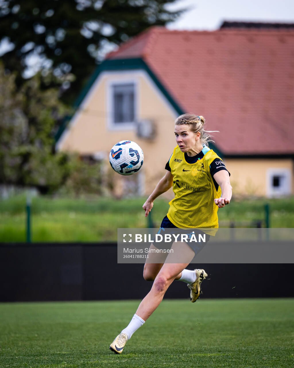 Ada Hegerberg of the Norwegian women’s national football