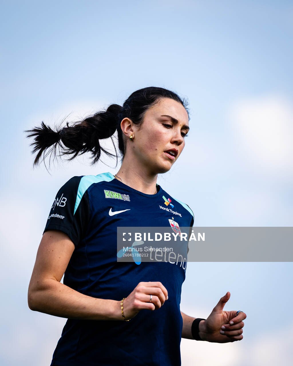 Ingrid Syrstad Engen of the Norwegian women’s national