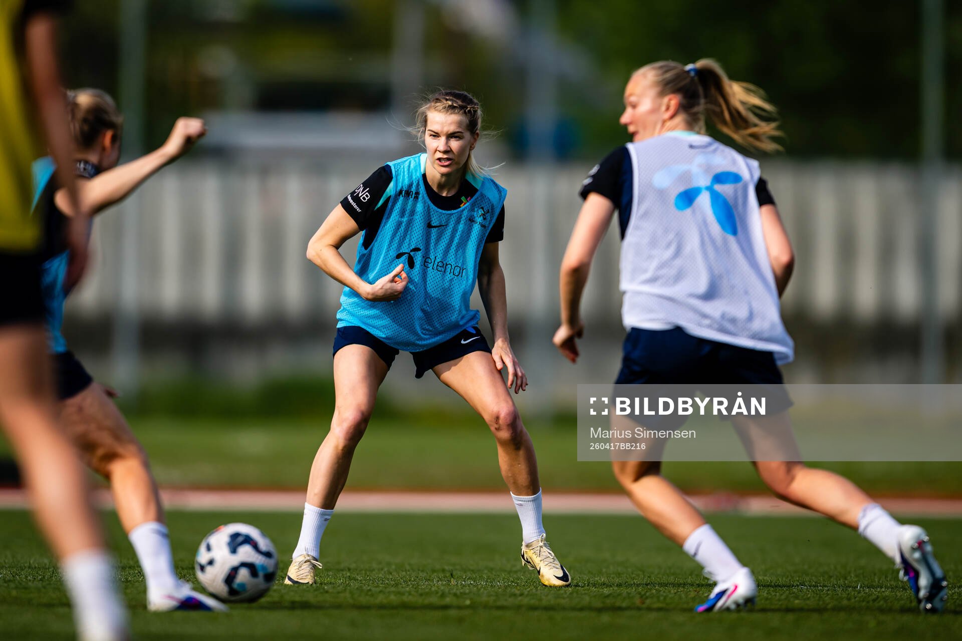 Ada Hegerberg of the Norwegian women’s national football