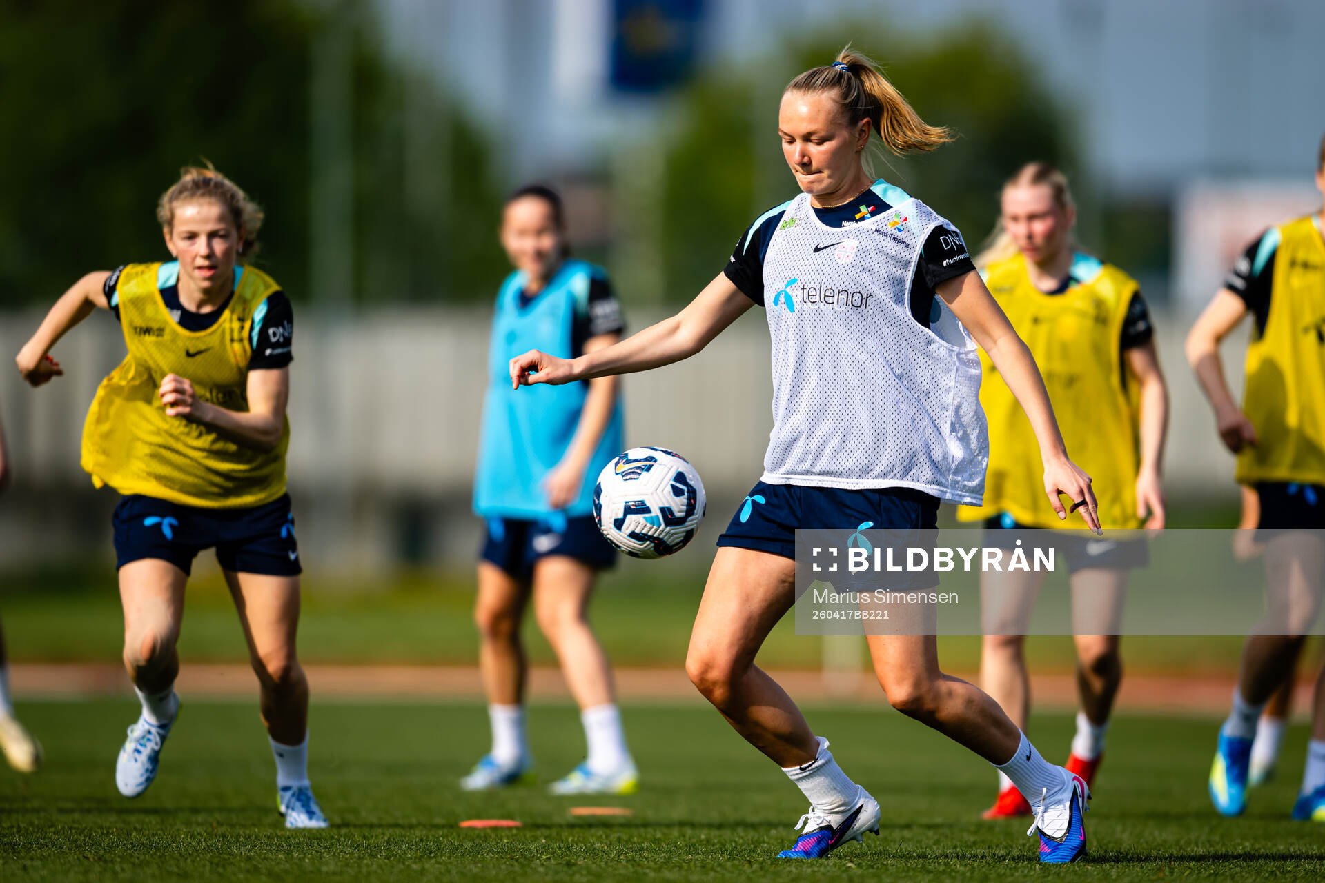 Frida Maanum of the Norwegian women’s national football