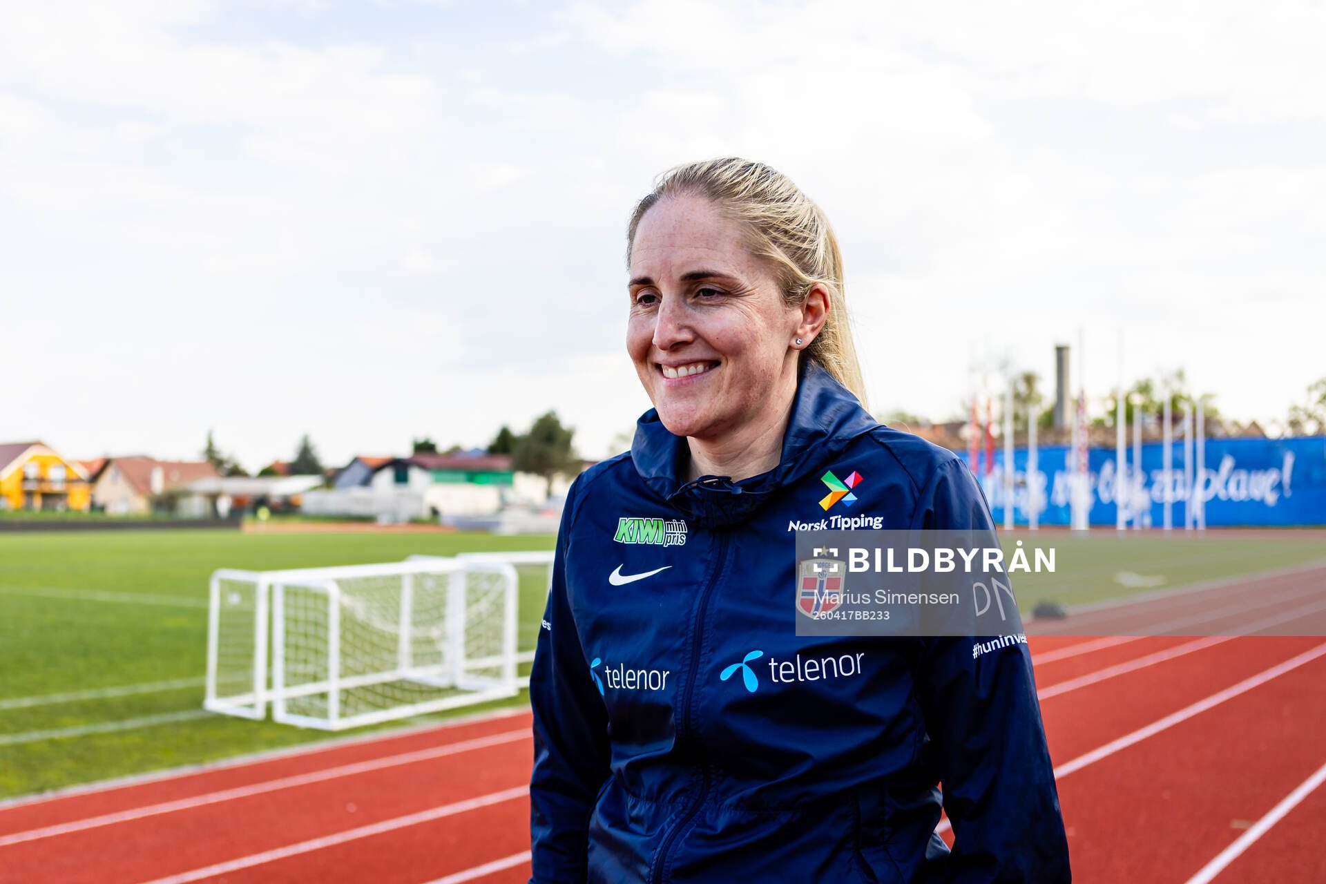 Head coach Gemma Grainger of the Norwegian women’s