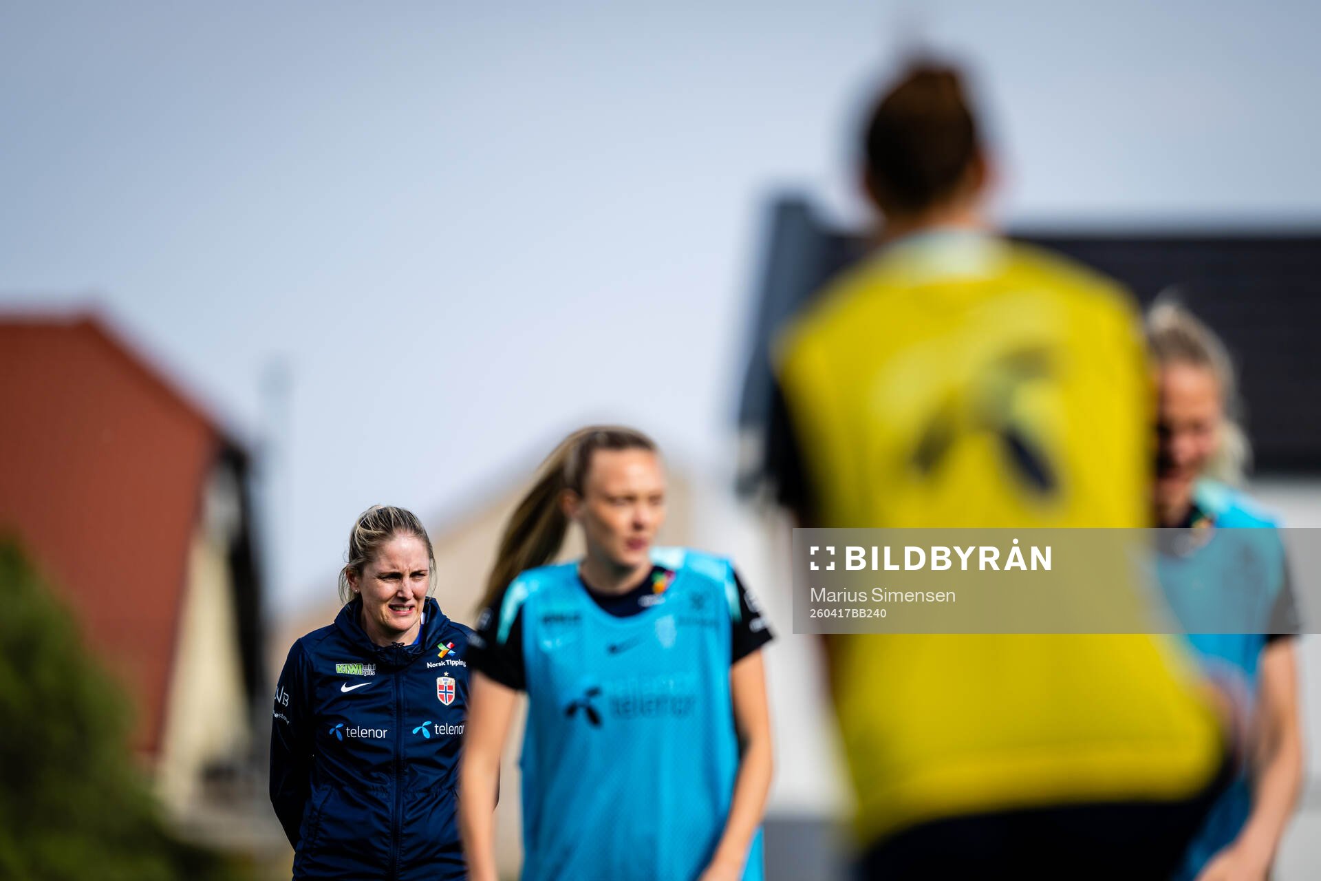 Head coach Gemma Grainger of the Norwegian women’s