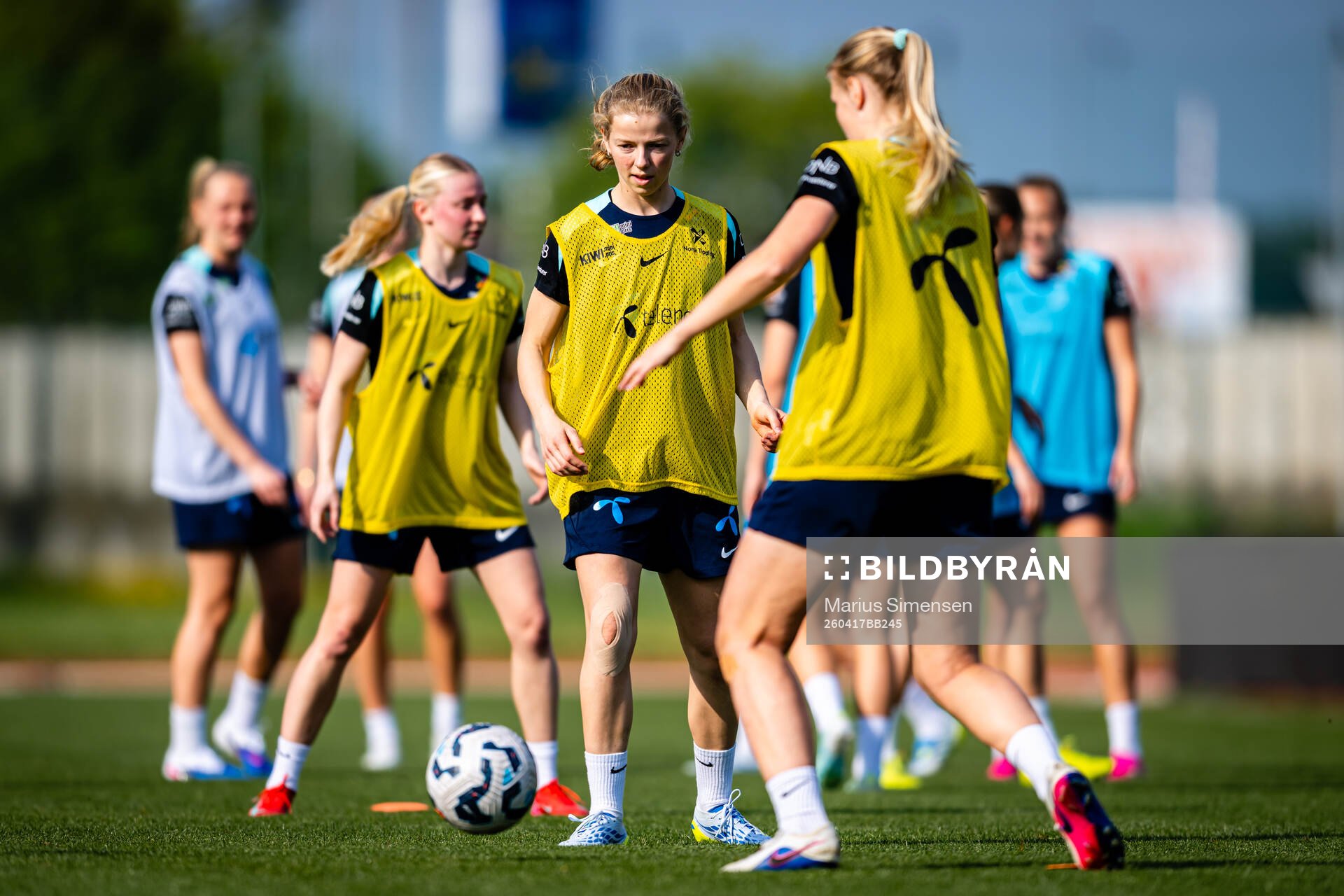 Justine Kielland of the Norwegian women’s national
