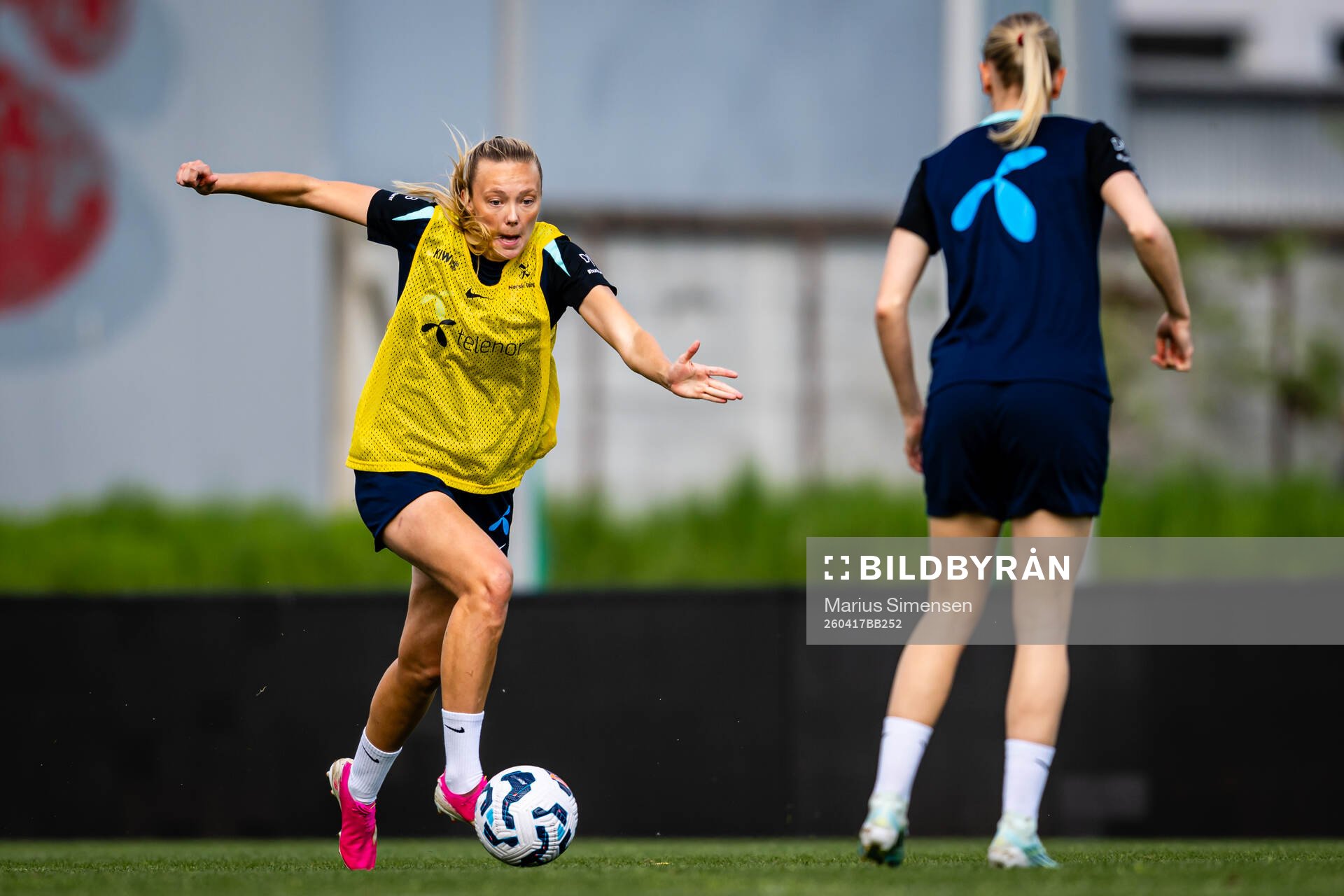 Synne Sofie Kinden Jensen of the Norwegian women’s
