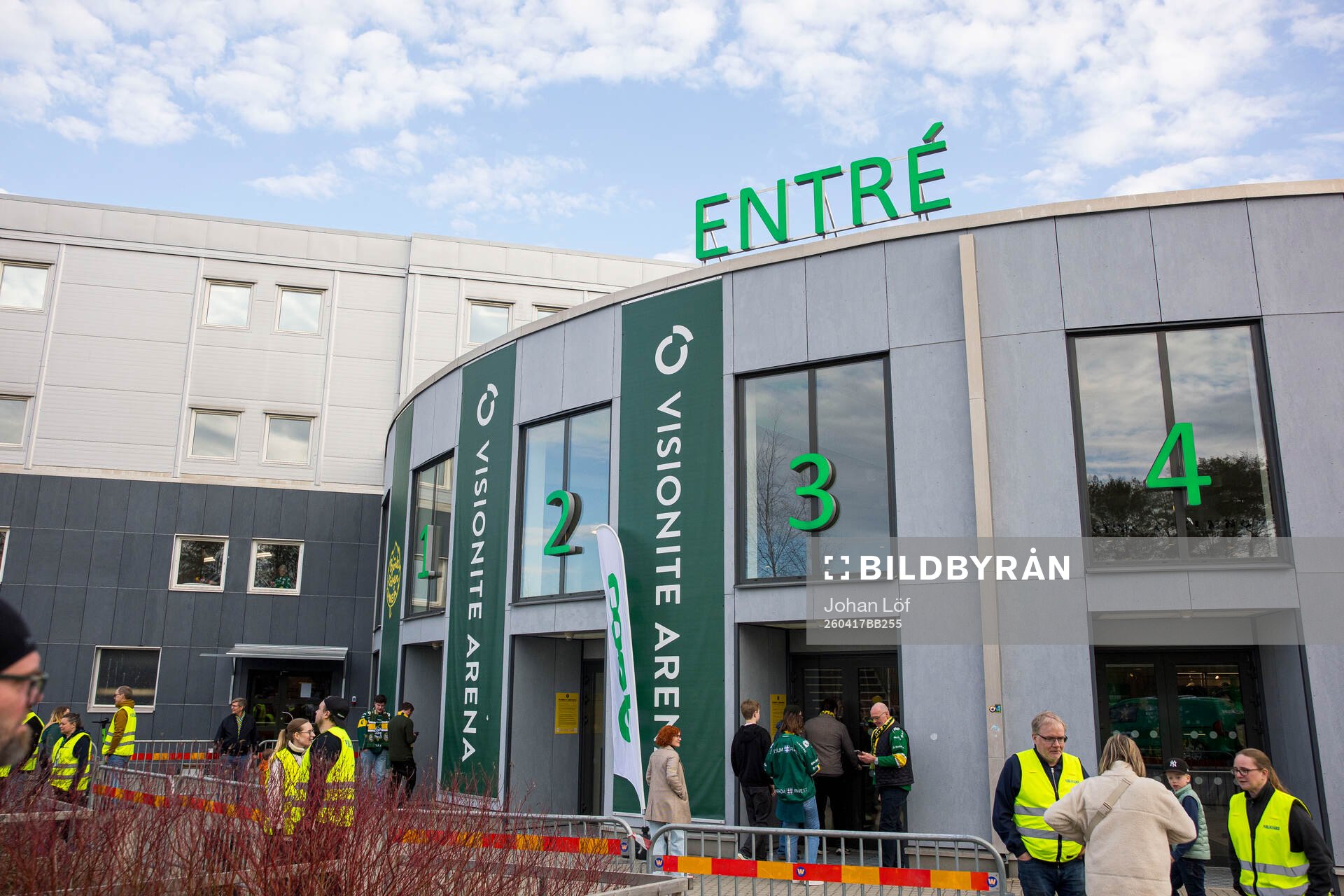 Visionite arena exteriör