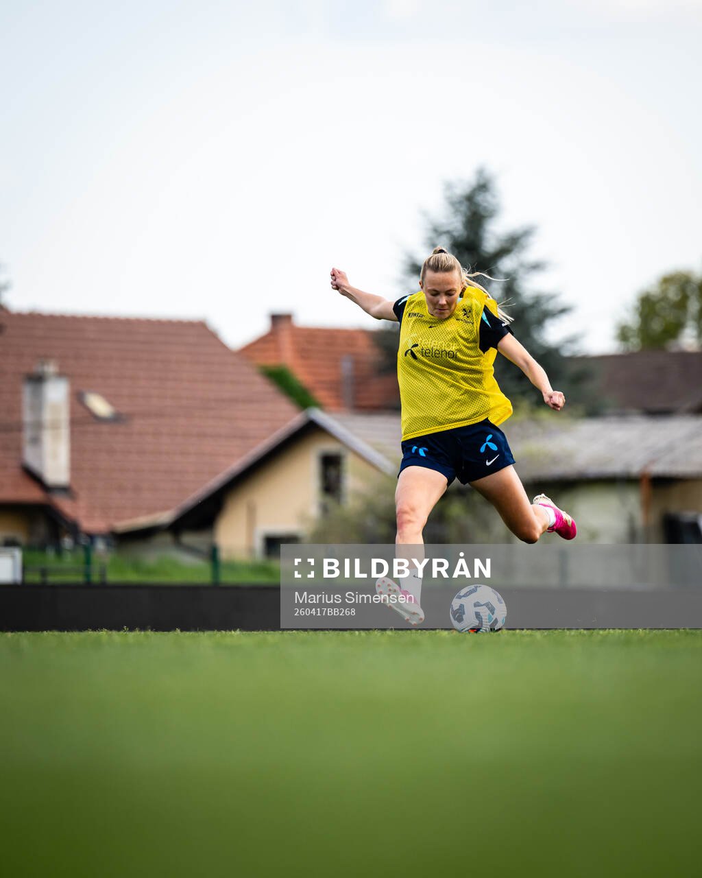 Synne Sofie Kinden Jensen of the Norwegian women’s