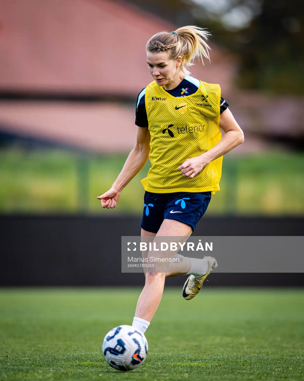 Ada Hegerberg of the Norwegian women’s national football