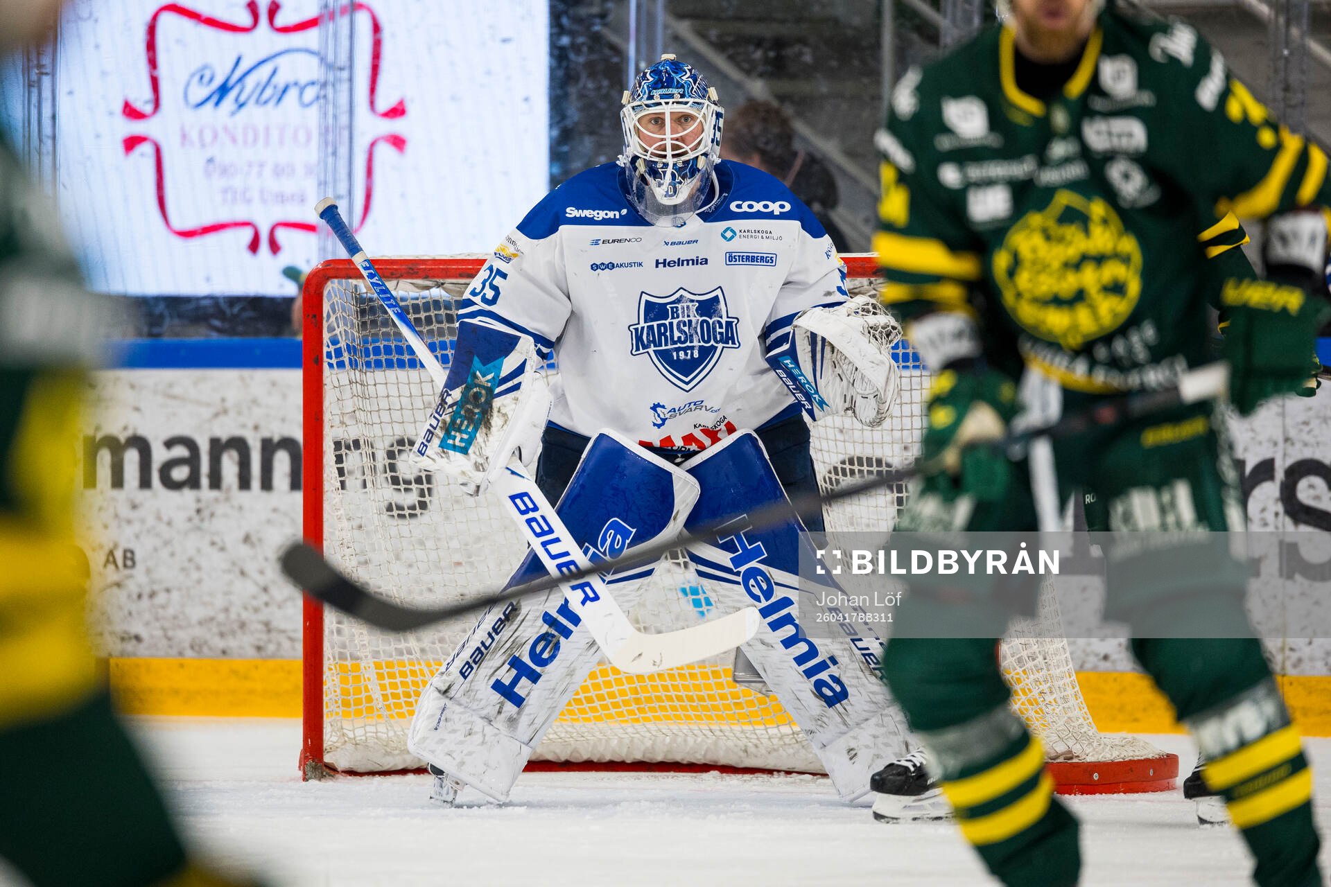 Karlskogas målvakt Lars Volden