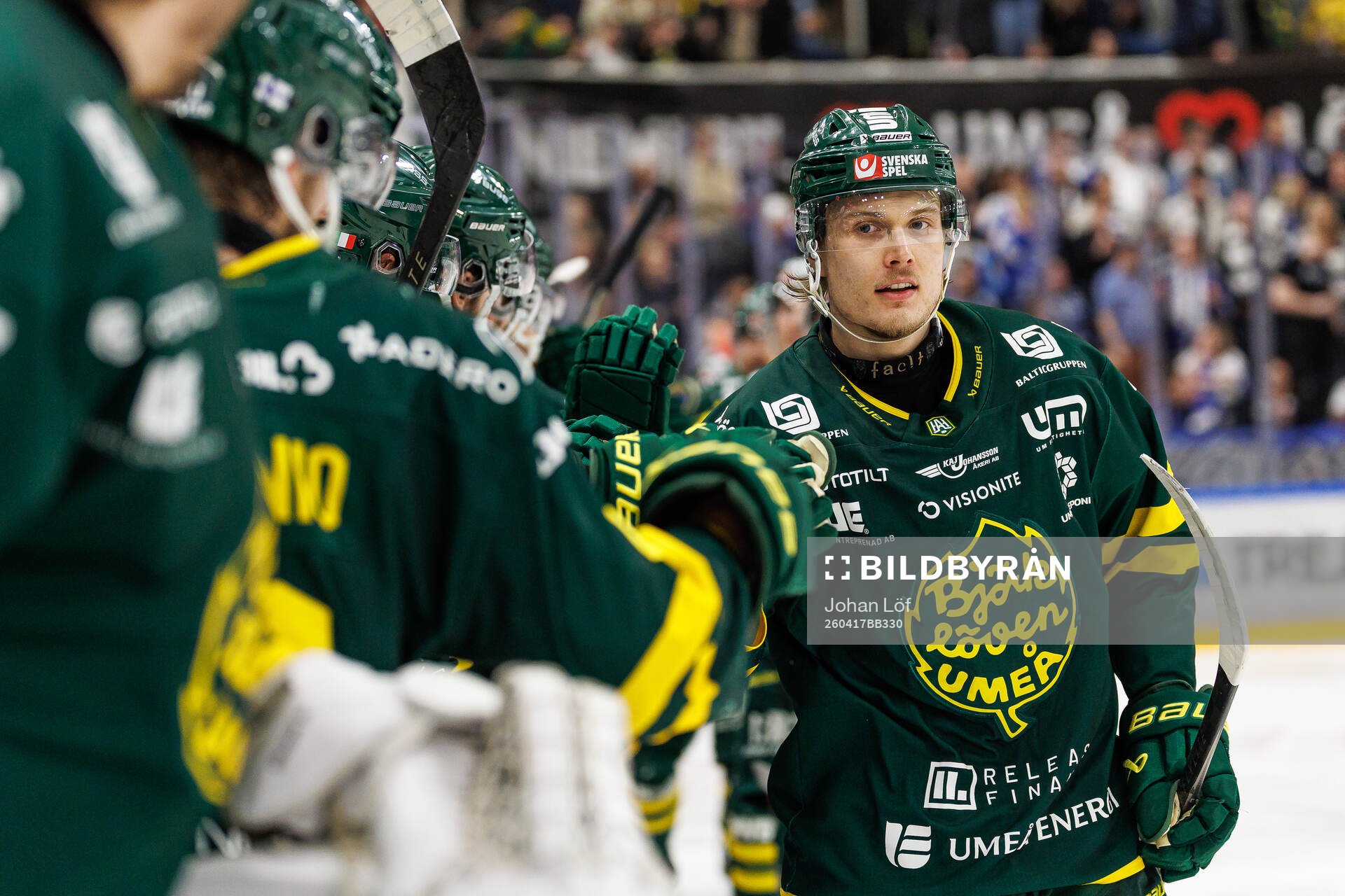 Björklövens Lenni Killinen jublar