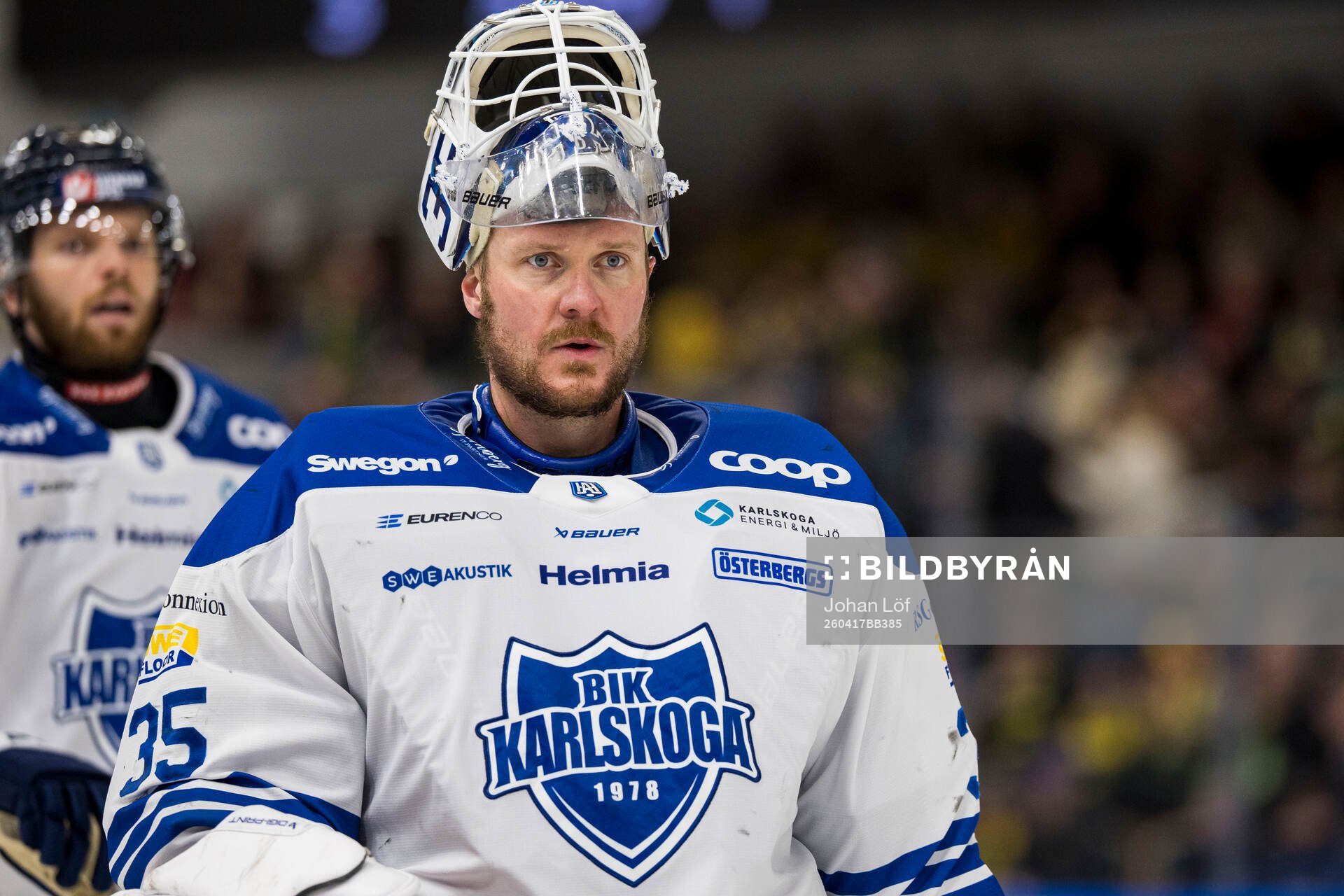 Karlskogas målvakt Lars Volden