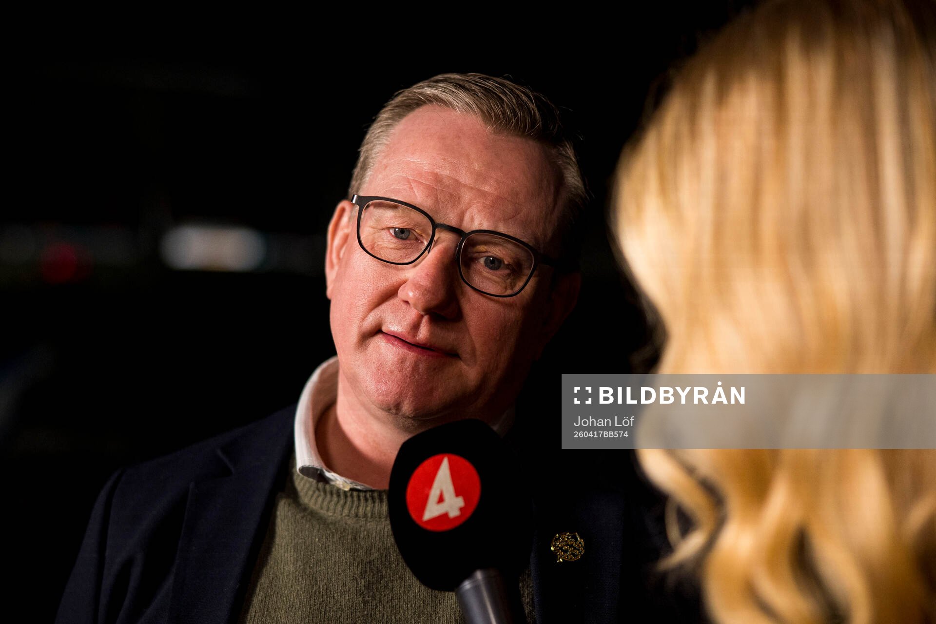 Björklövens huvudtränare Magnus Bogren